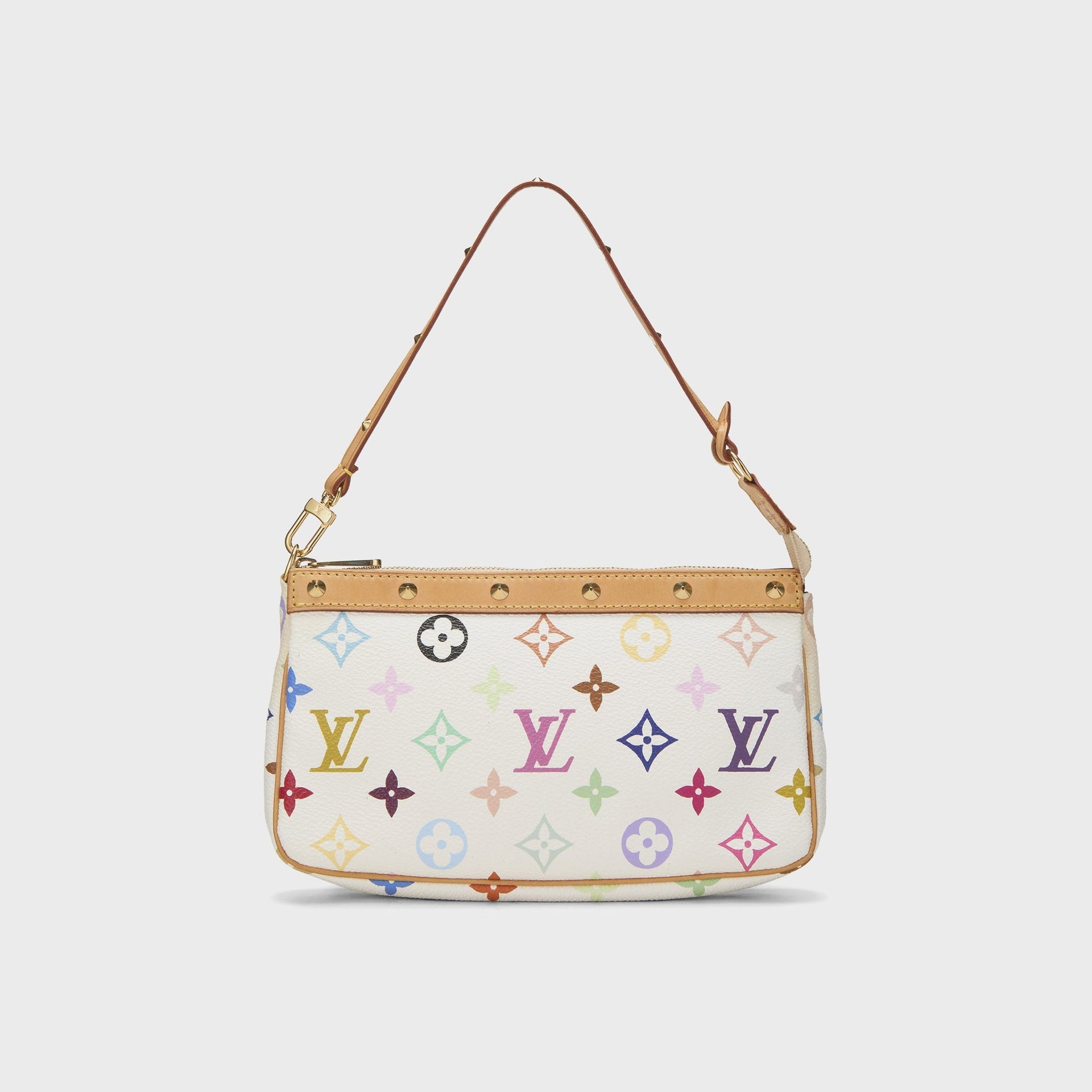 WGACA Louis Vuitton Multi Pochette Accessories V2 in White