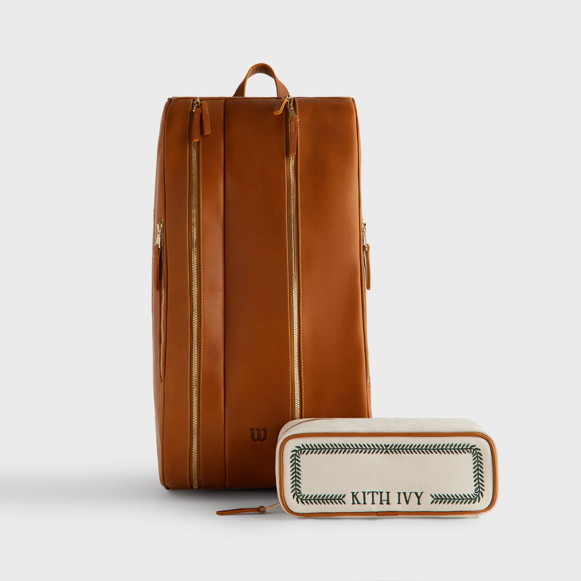 Kith Ivy for Wilson Leather Padel Bag - Tan