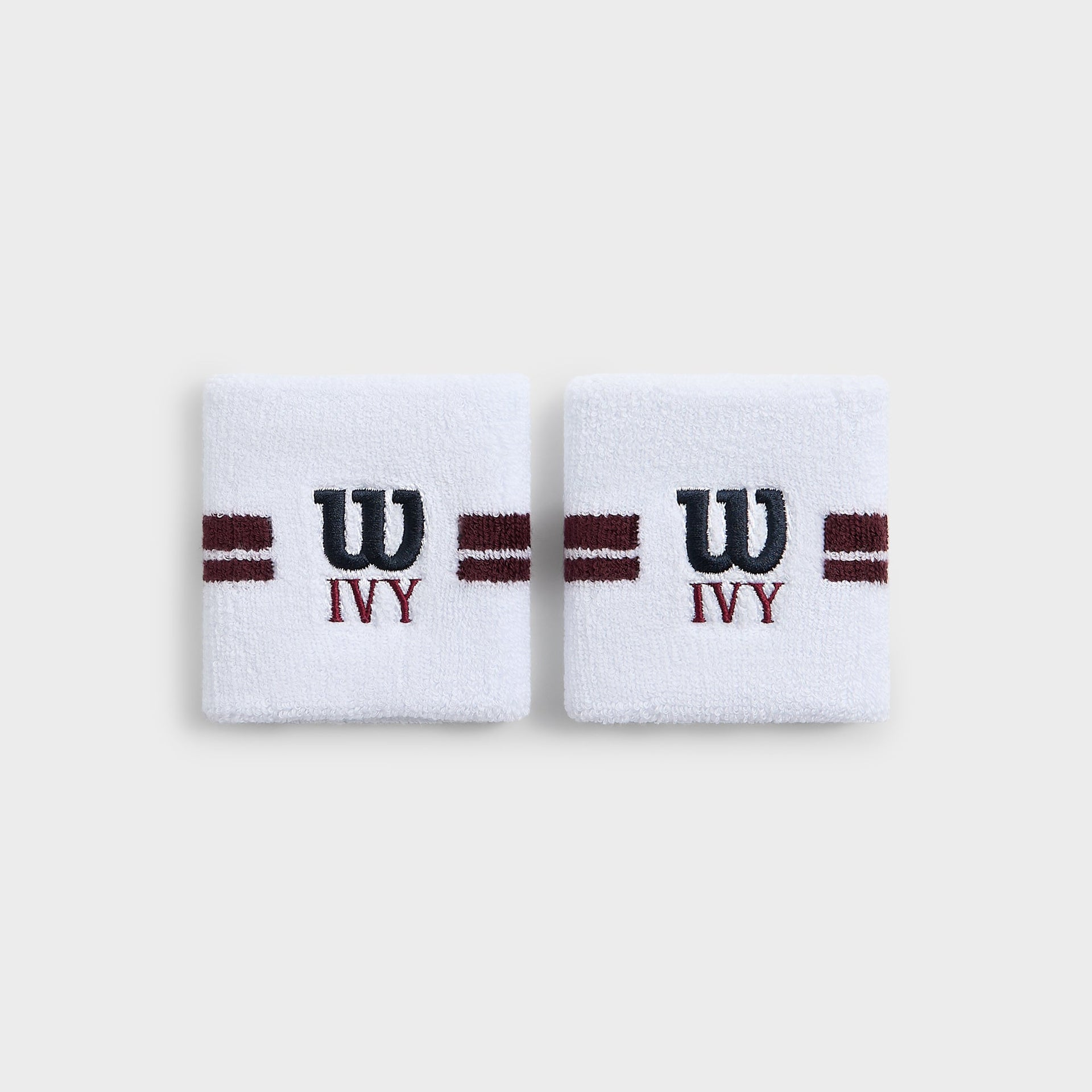 Erlebniswelt-fliegenfischenShops Ivy for Wilson Terry Stripe Wristbands - White