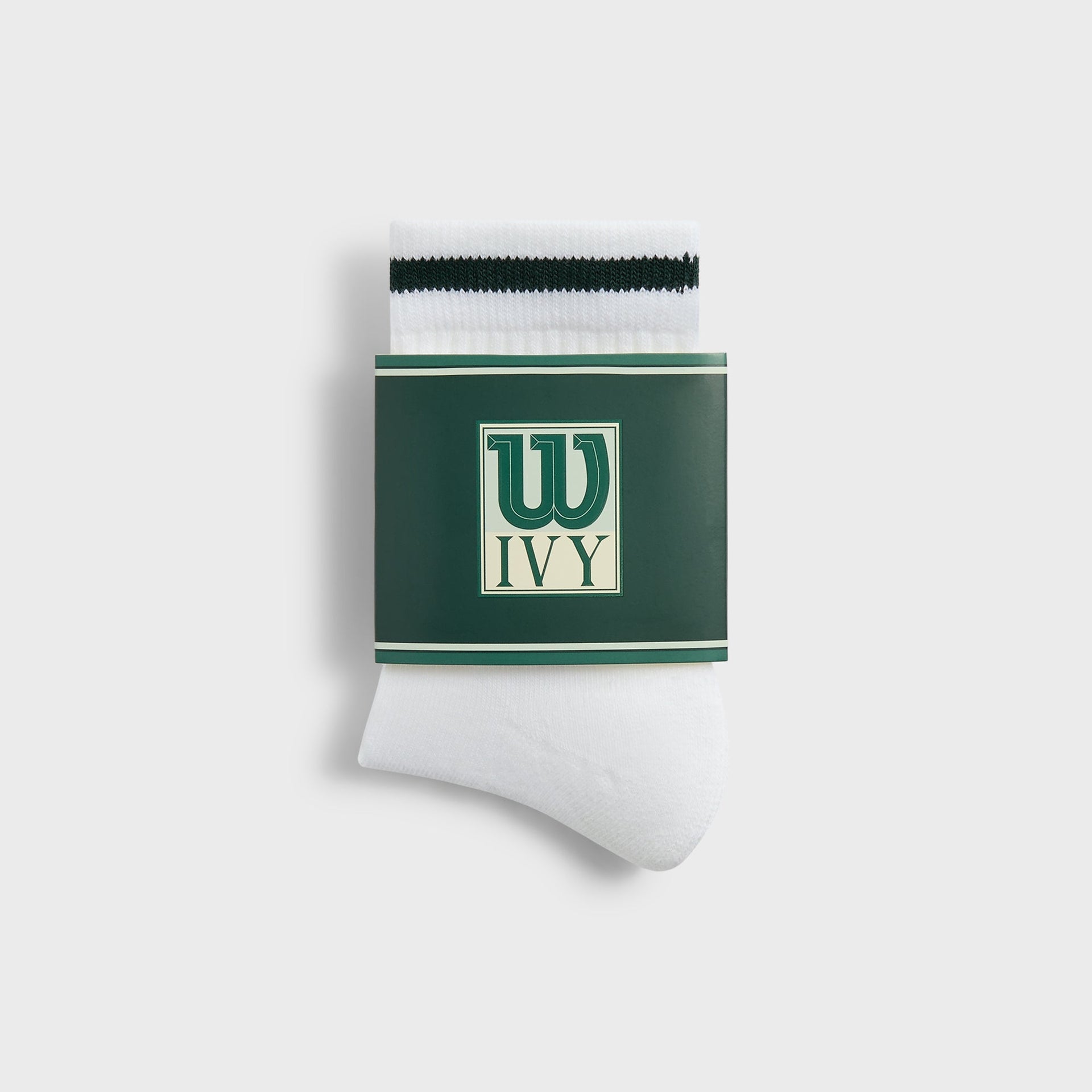 Kith Ivy for Wilson Quarter Top Socks - White