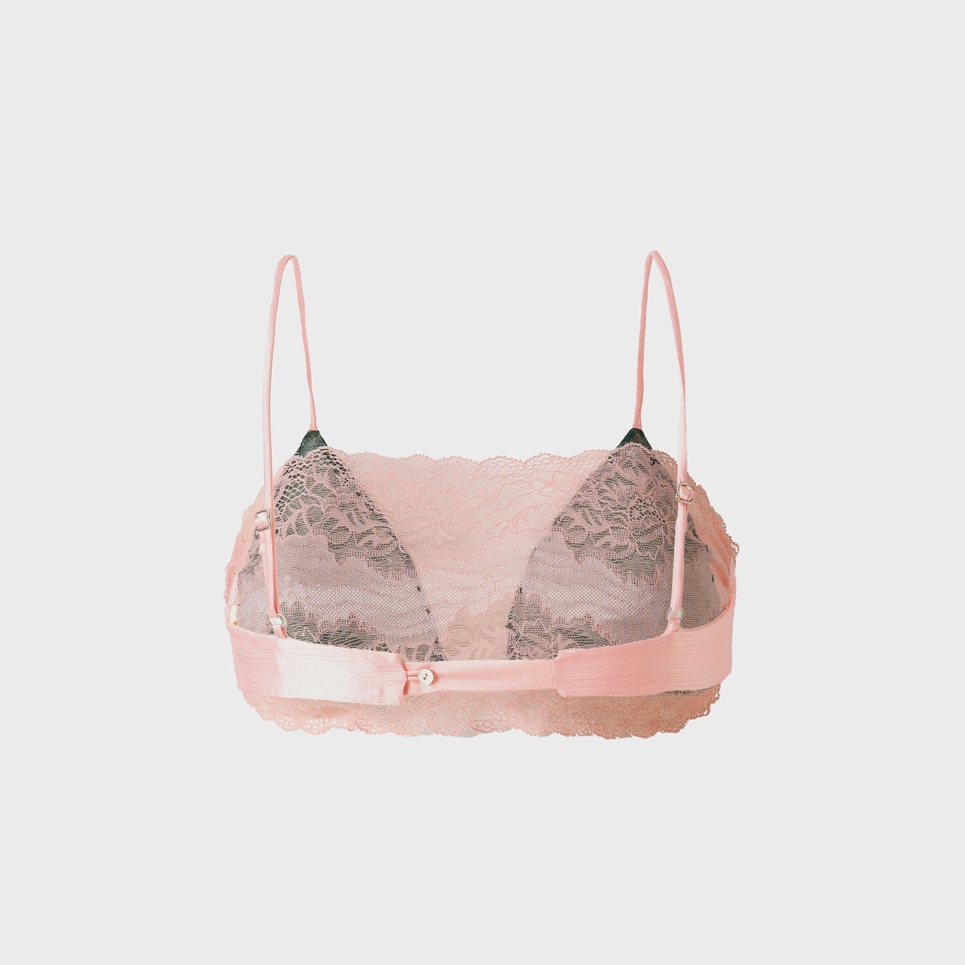 Siedres Sequined Lace Bralette - Pink