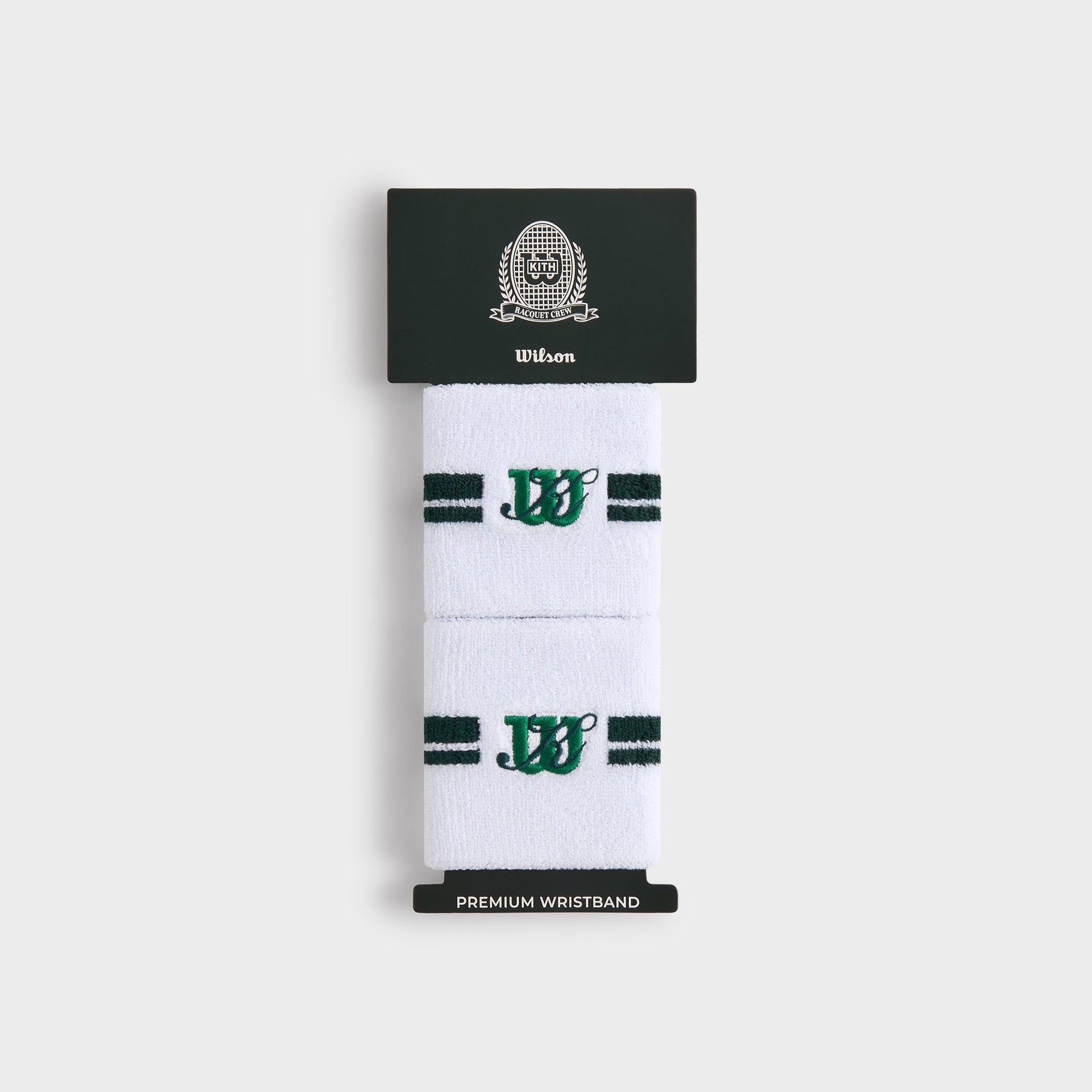 Kith for Wilson Stripe Sweatband - White