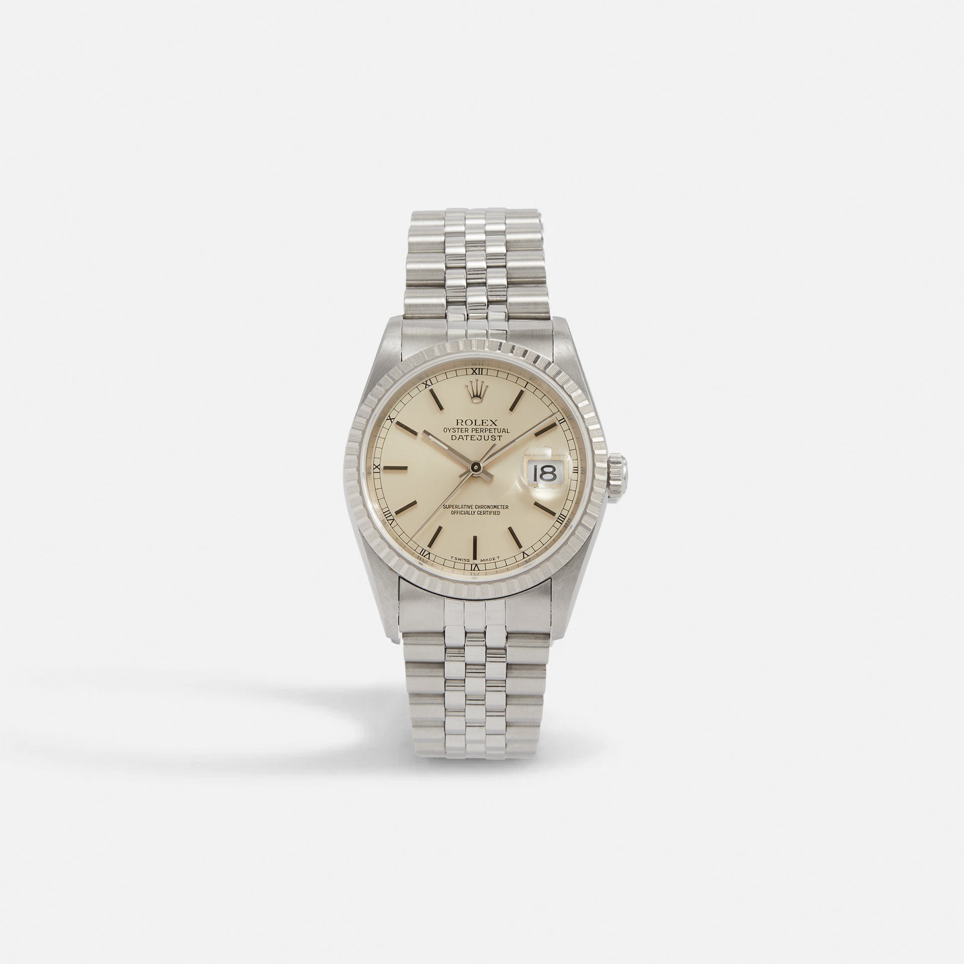 Wind Vintage Rolex Datejust Reference 16220 - Unpolished