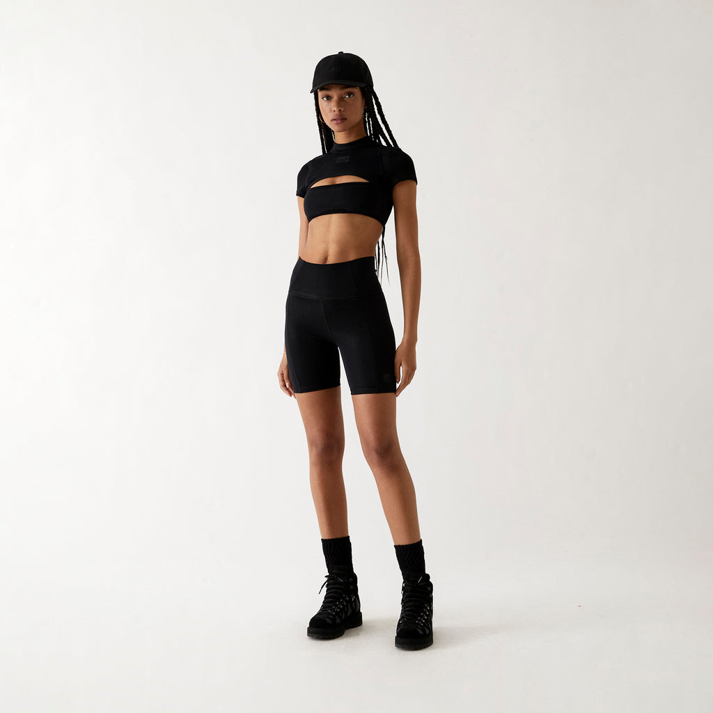 Kith Women Anise Blocked Active Mini Tee - Black