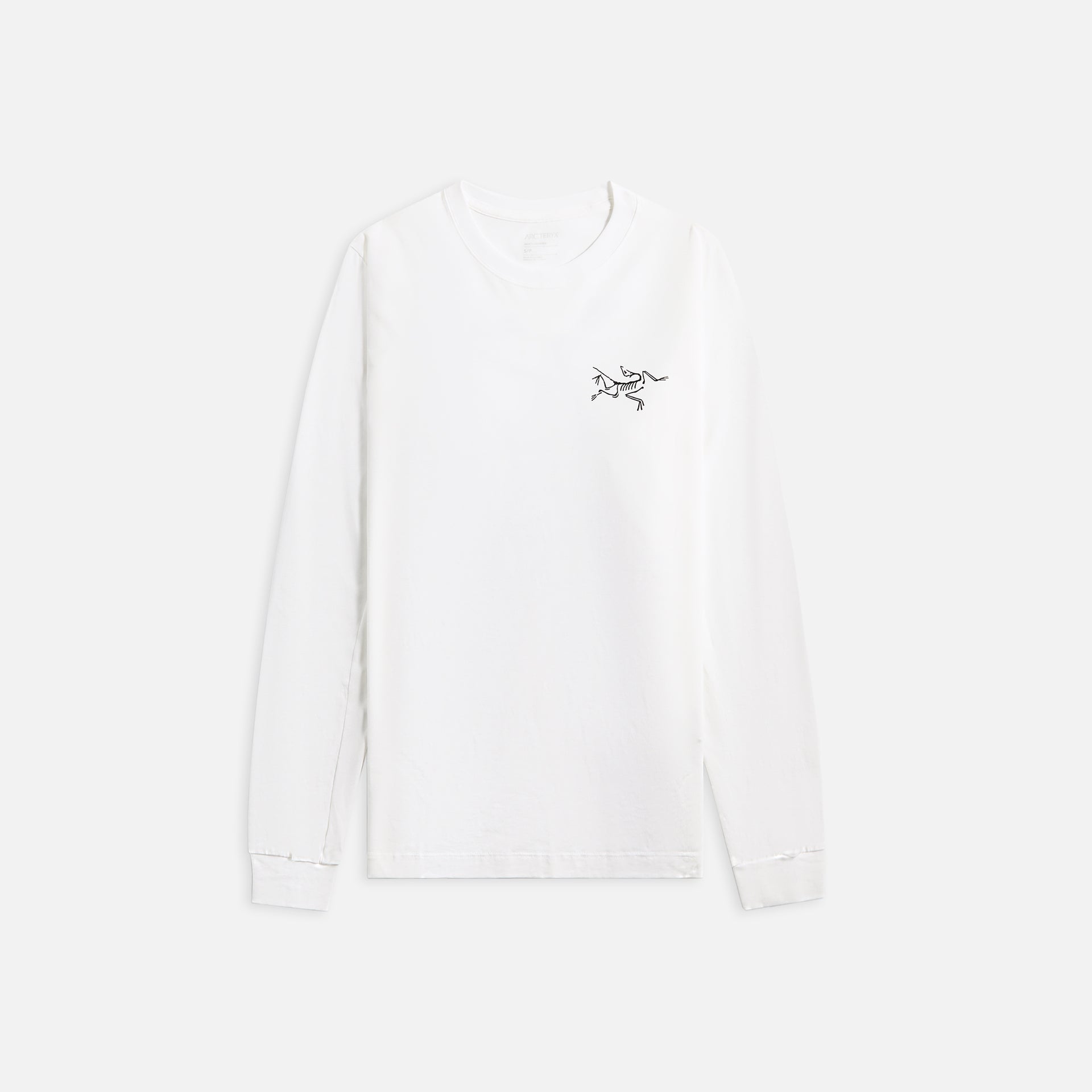Arc'teryx Arc`Multi Bird Logo Long Sleeve - White Light