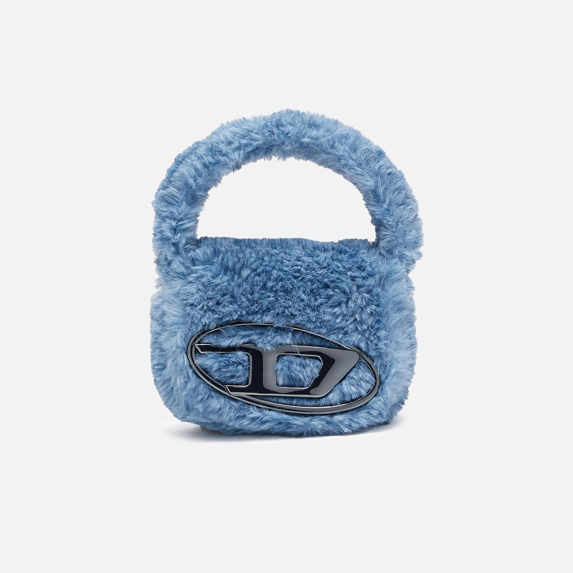 Diesel 1DR XS Faux Fur Bag - Blue