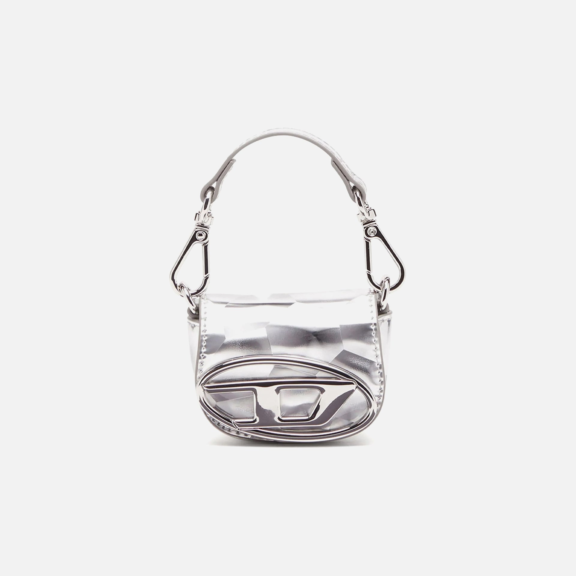 Diesel 1DR XXS Bag - Textured Silver