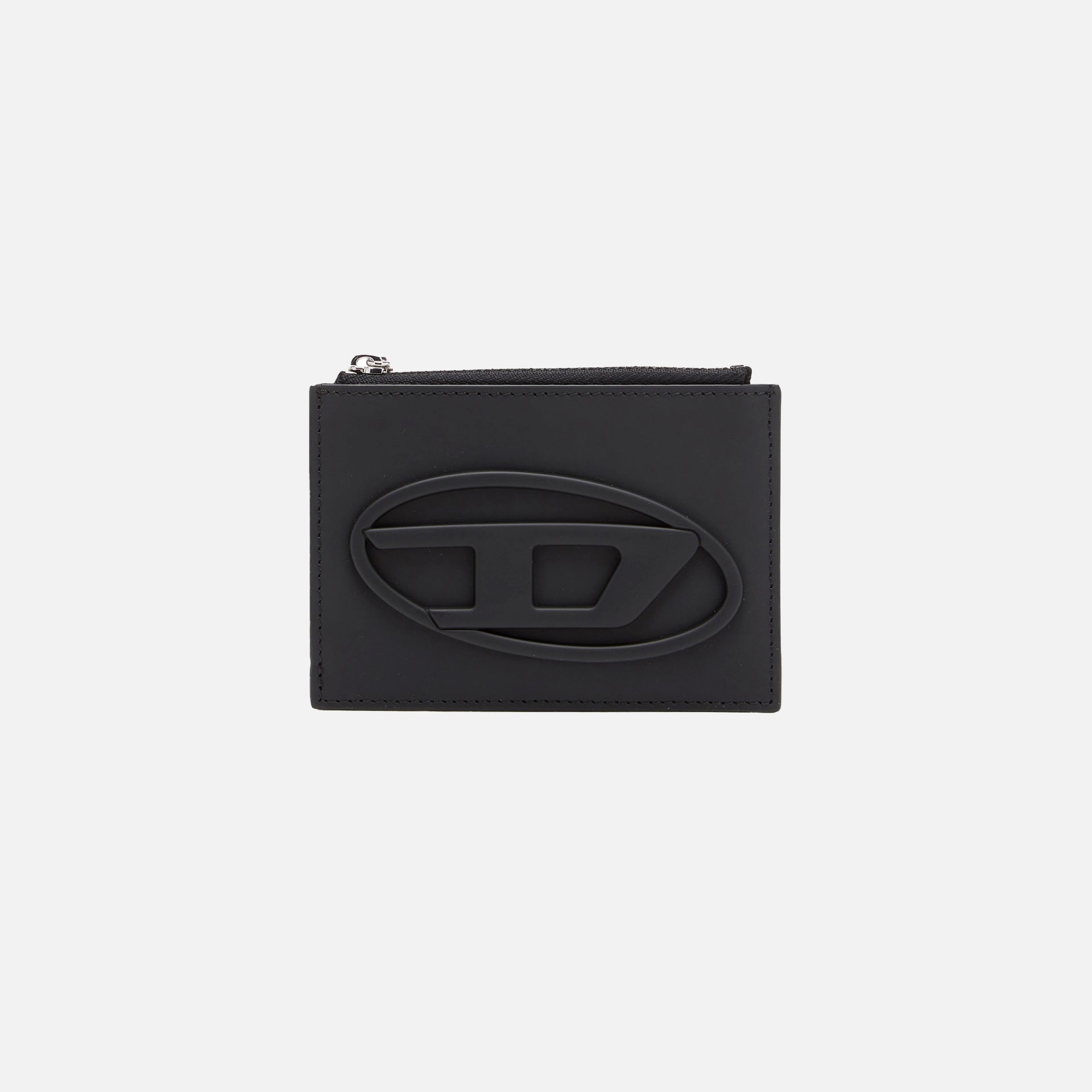 Diesel 1DR Card Coin Holder - Matte Black