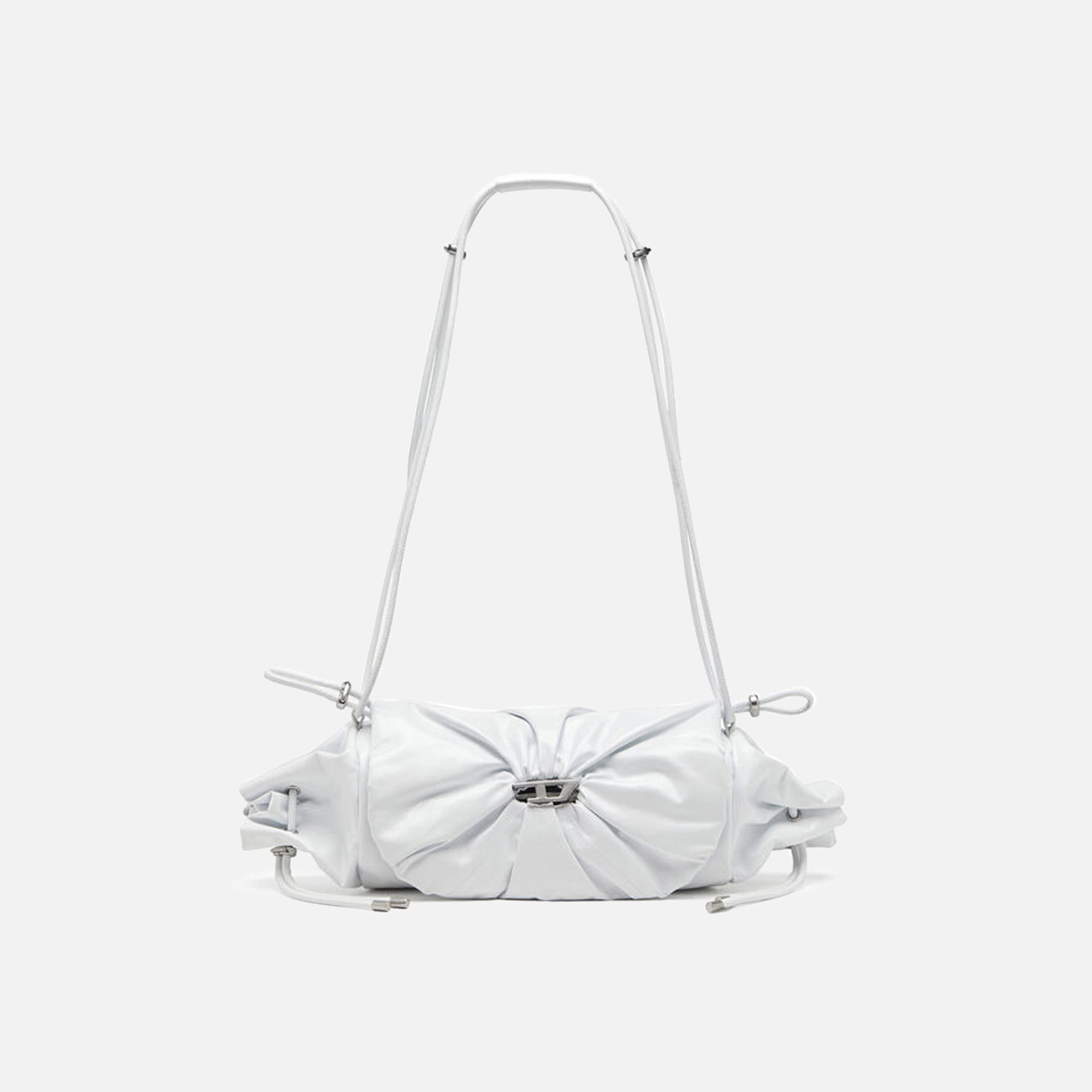 Diesel Tape Crossbody Bag - White