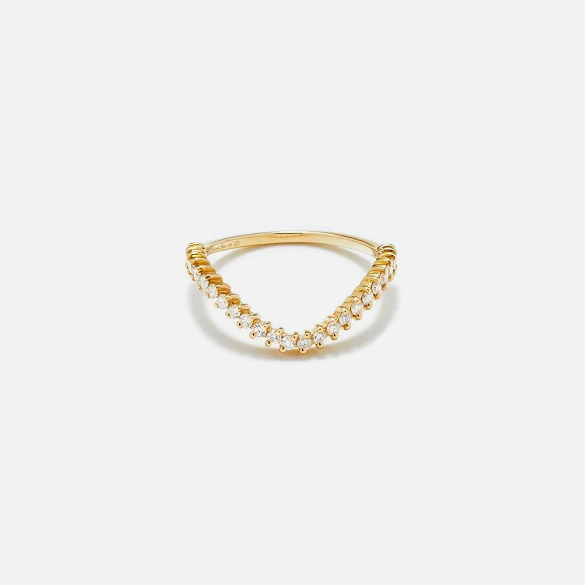 Yvonne Leon Alliance Mini Vague - Yellow Gold