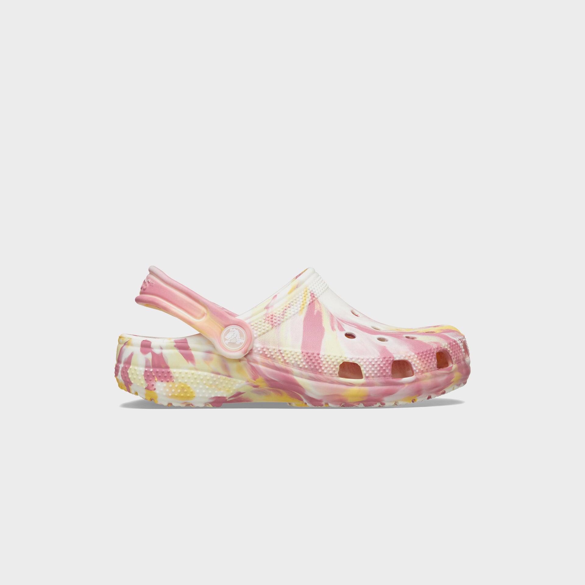 Crocs TD Classic Glow Marbled Clog - Daylily / Multi