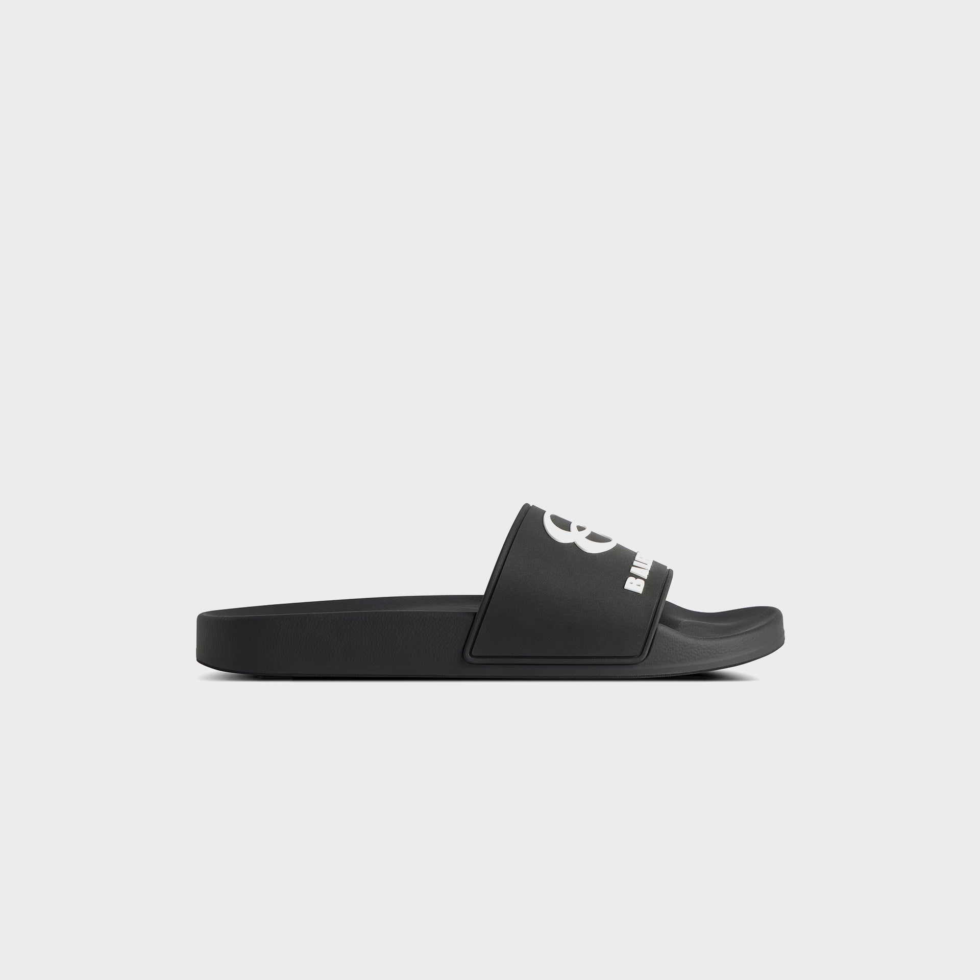 Balenciaga Pool Slide - Black / White