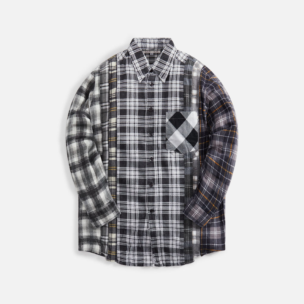 L】NEEDLES Flannel Shirt