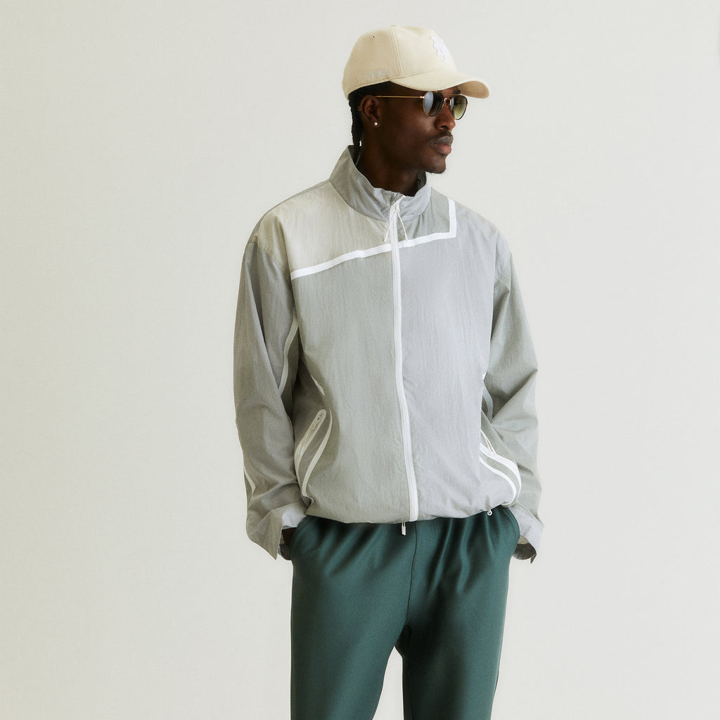 Kith 101 Wrinkle Nylon Madison Track Jacket - Rocket