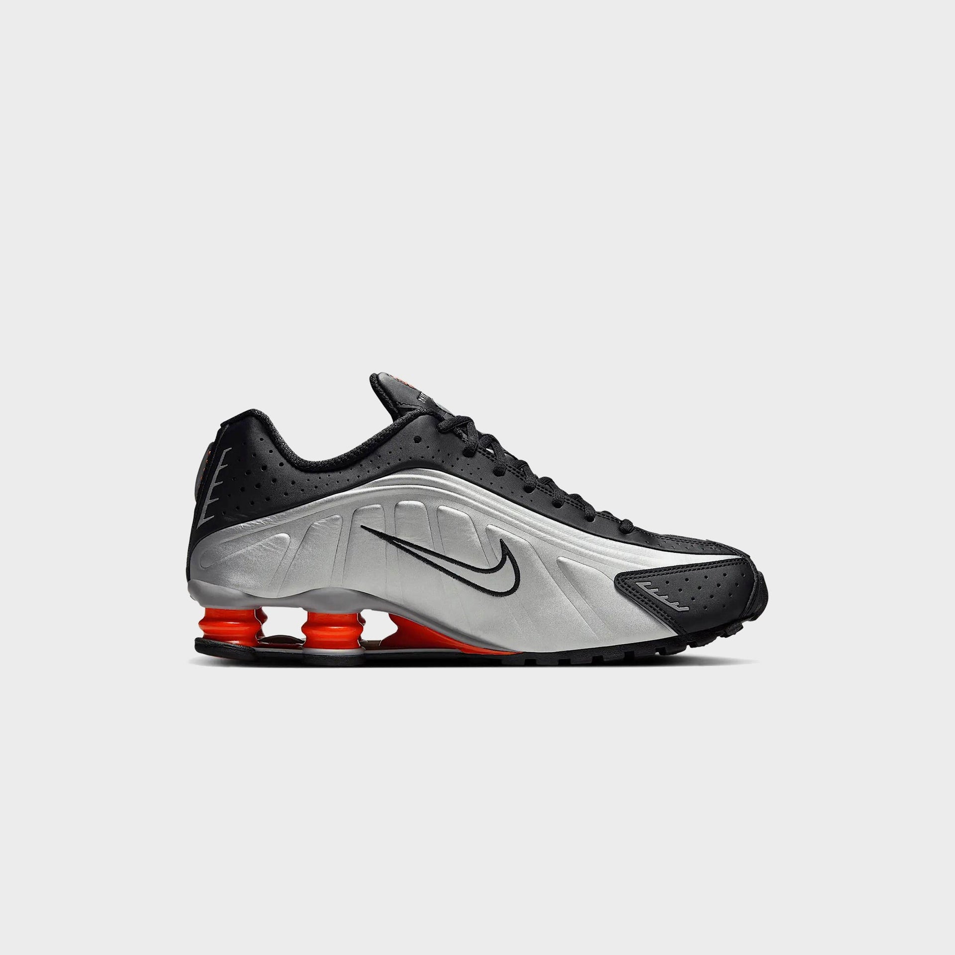 Nike Shox R4 - Metallic Silver / Black / Picante Red / Metallic Silver