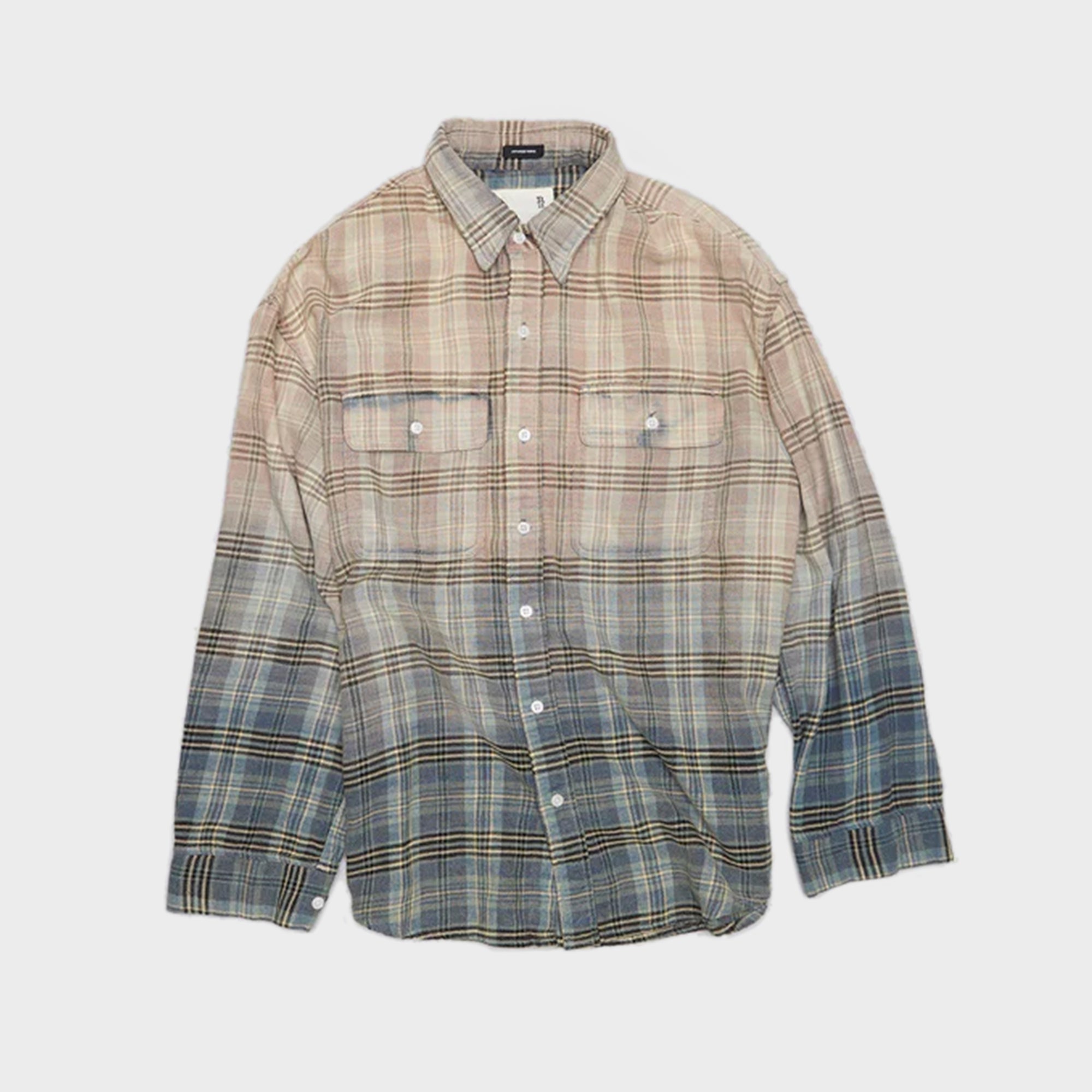 MUSE R13 RELAXED WORKSHIRT チェックシャツ R13】RELAXED WORKSHIRT(MARSH GREEN PLAID) | AYIN