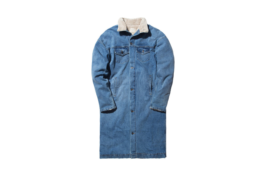 FEAR OF GOD DENIM DECKCOAT FOG essential-