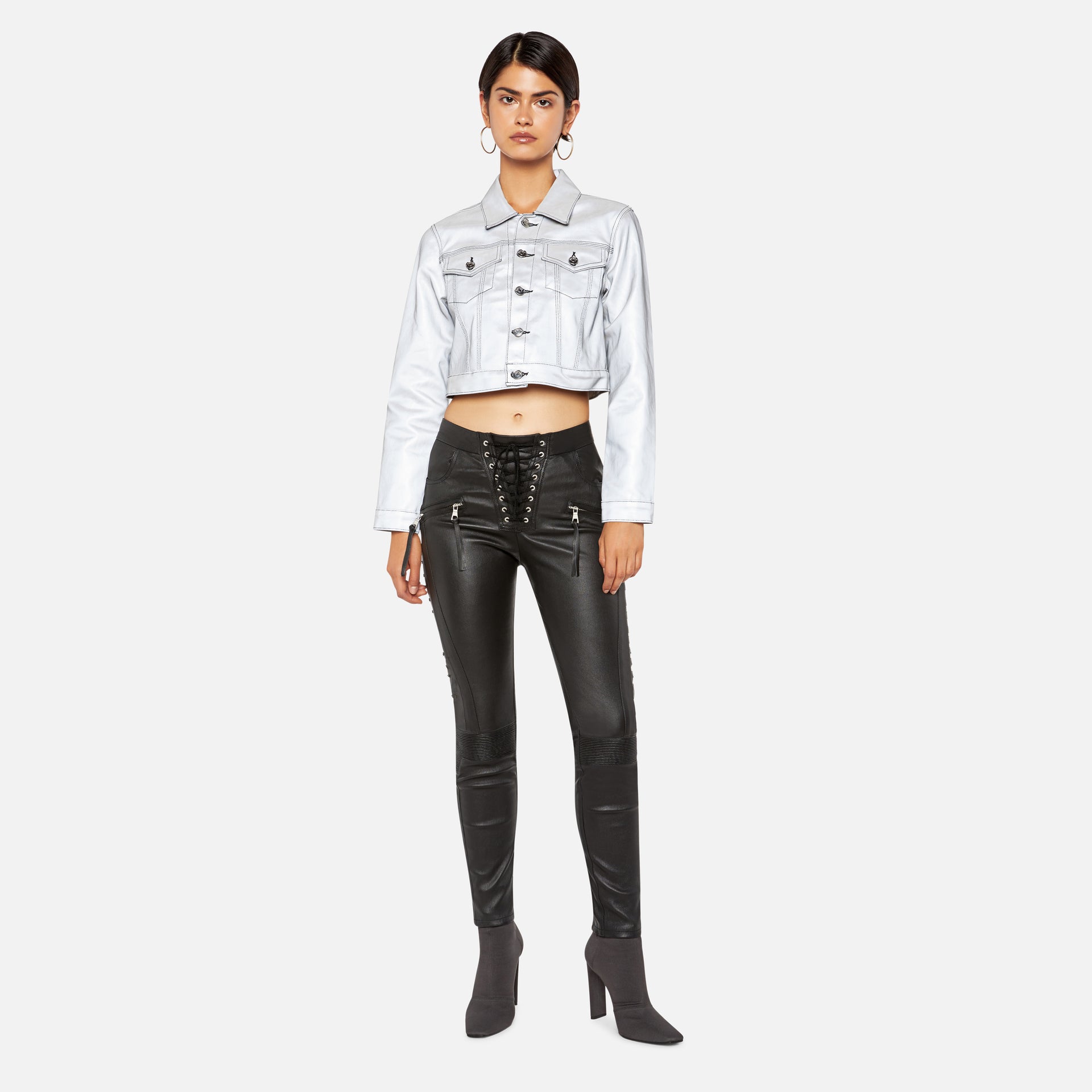 Jordache 3M Shrunken Jacket - Silver