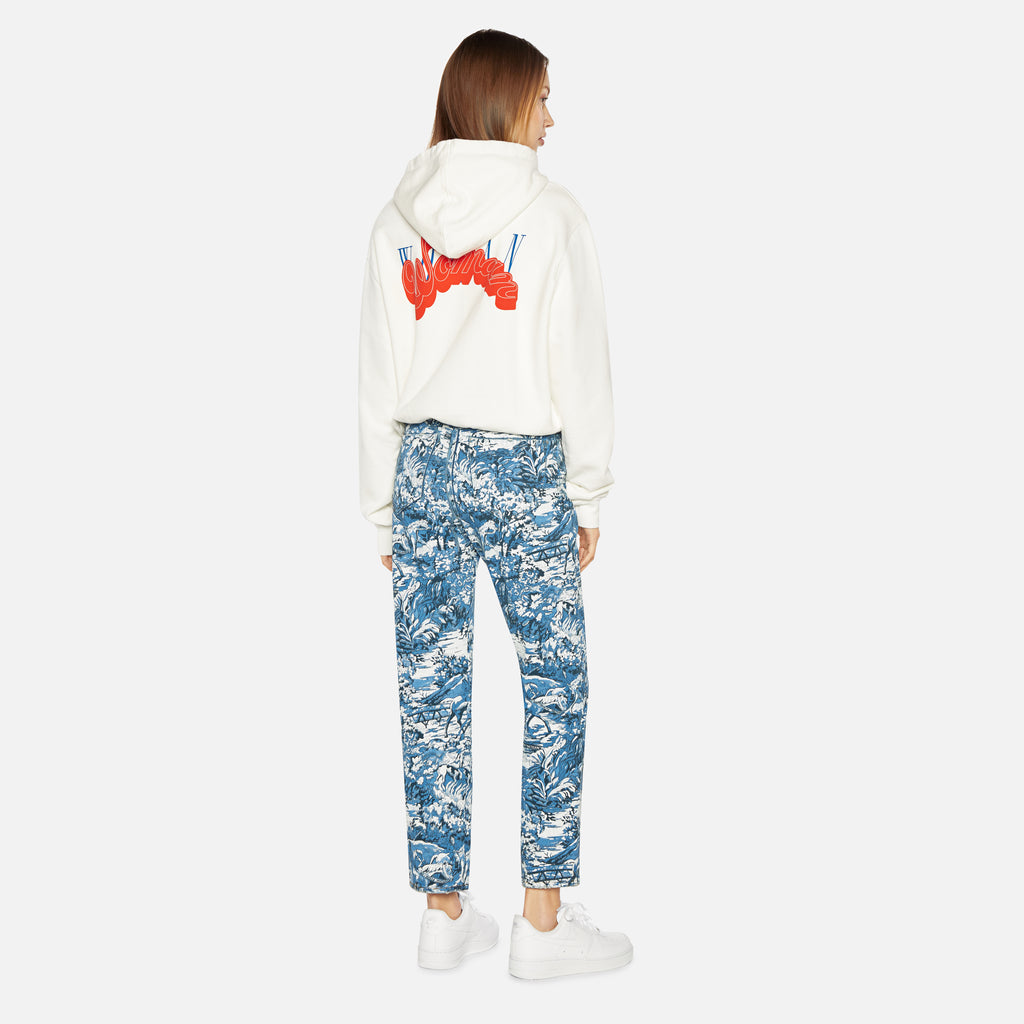 Off white heart not troubled hoodie 2025