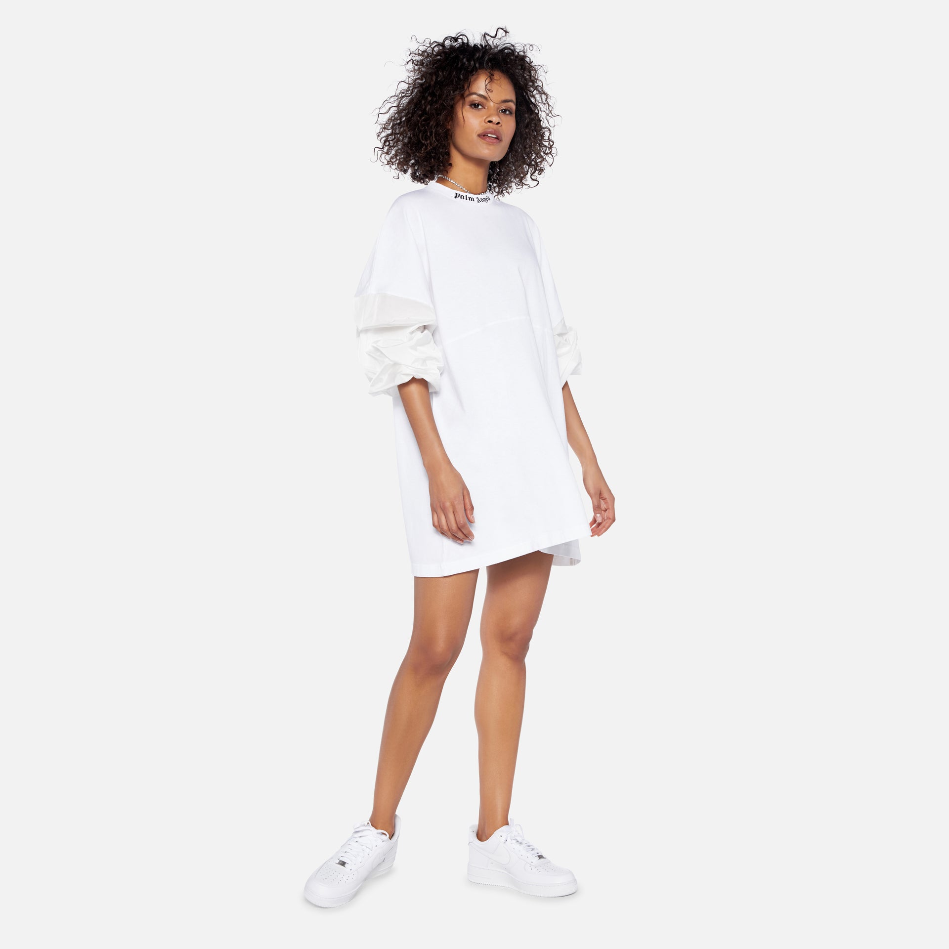 Palm Angels T-Shirt Dress - White
