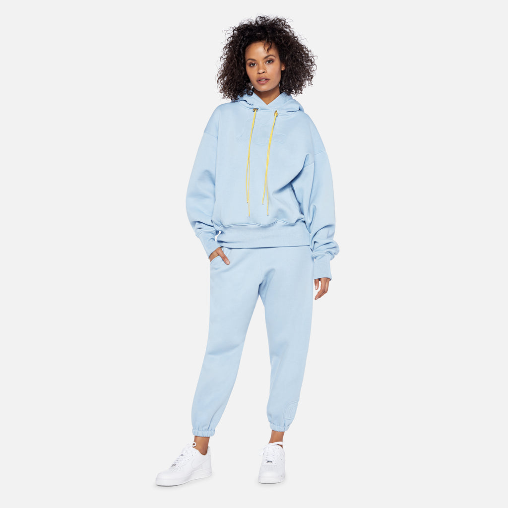 Rue L Exclusive Hoodie Baby Blue Kith