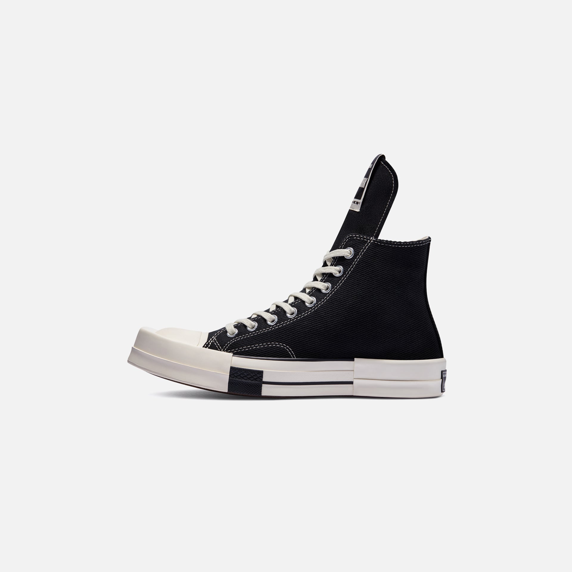 Converse x Rick Owens Turbodrk Chuck 70 High - Black / Egret / White