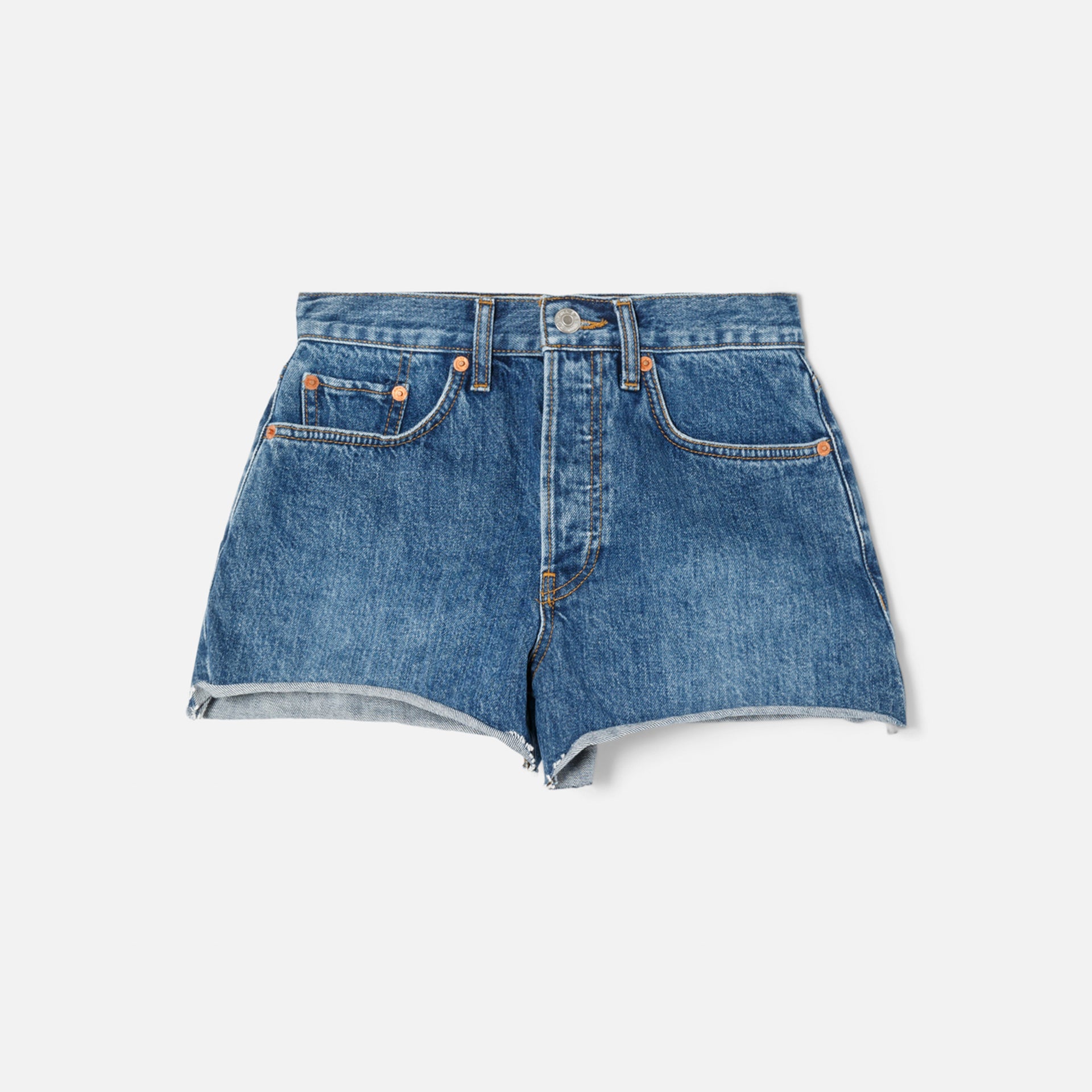 ReDone 70s High Rise Short - High Tide