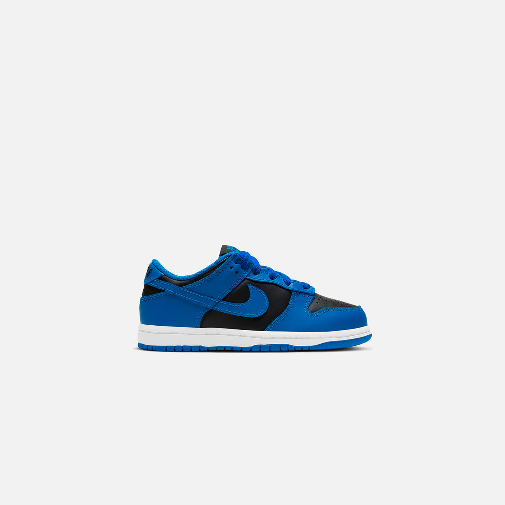 Nike Pre-School Dunk Low - Black / Hyper Cobalt / White