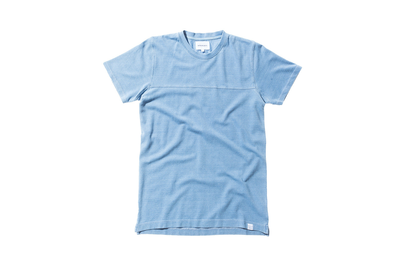 Norse Projects Rasmus Tee - Light Indigo Wash