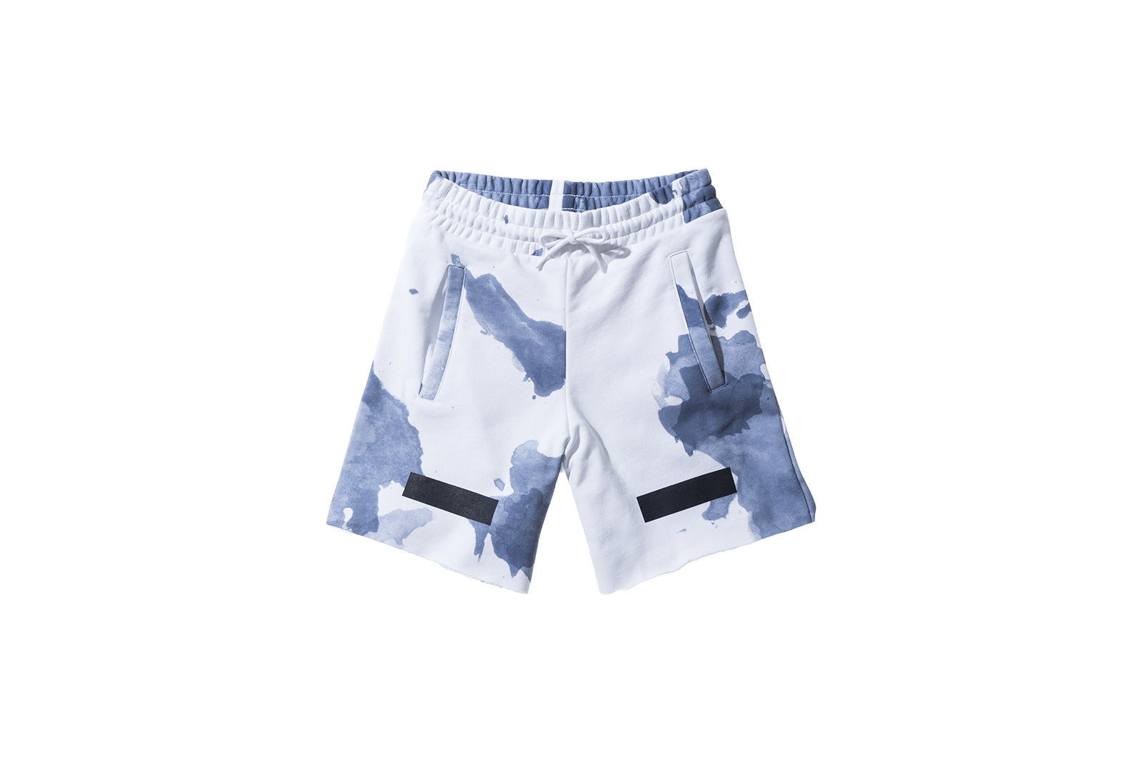 Off-White Liquid Spots Shorts - Dark Blue