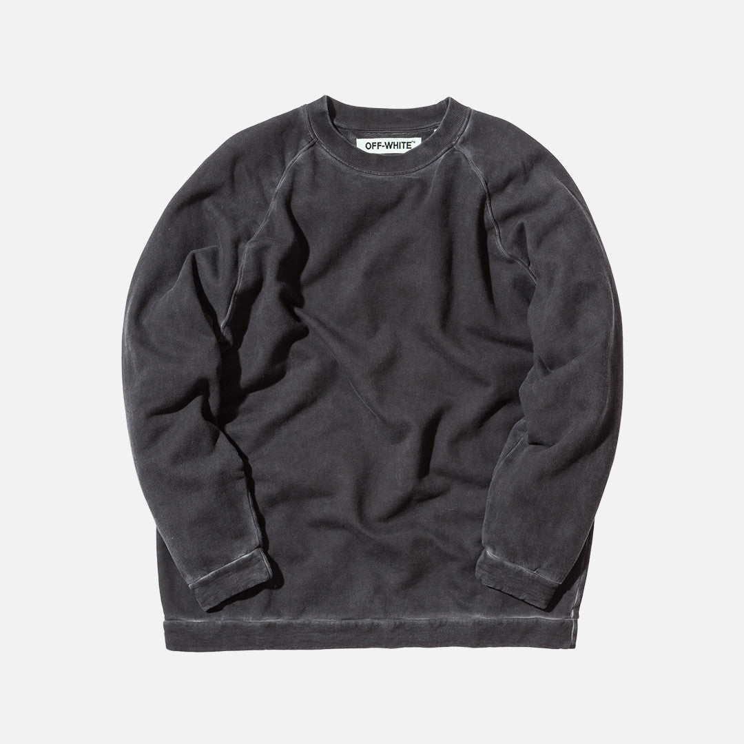 Off-White Fleece Crewneck - Black
