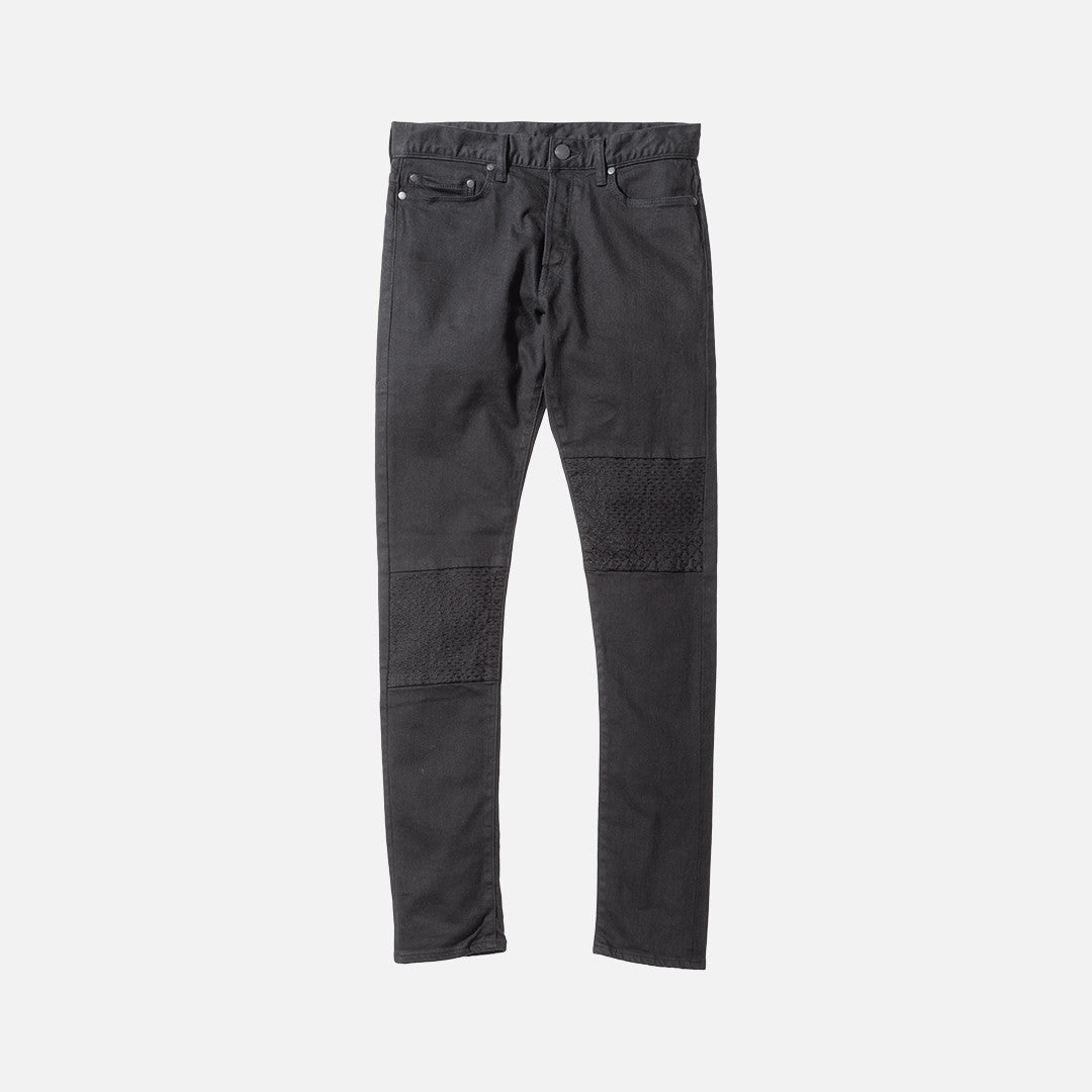 John Elliott The Cast 2 Sashiko Panel Denim - Black