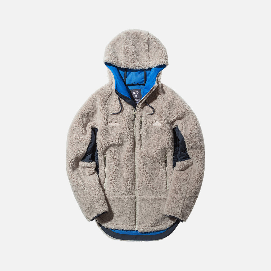 Kith x Columbia Sportswear High-Pile Zip Hoodie - Crater