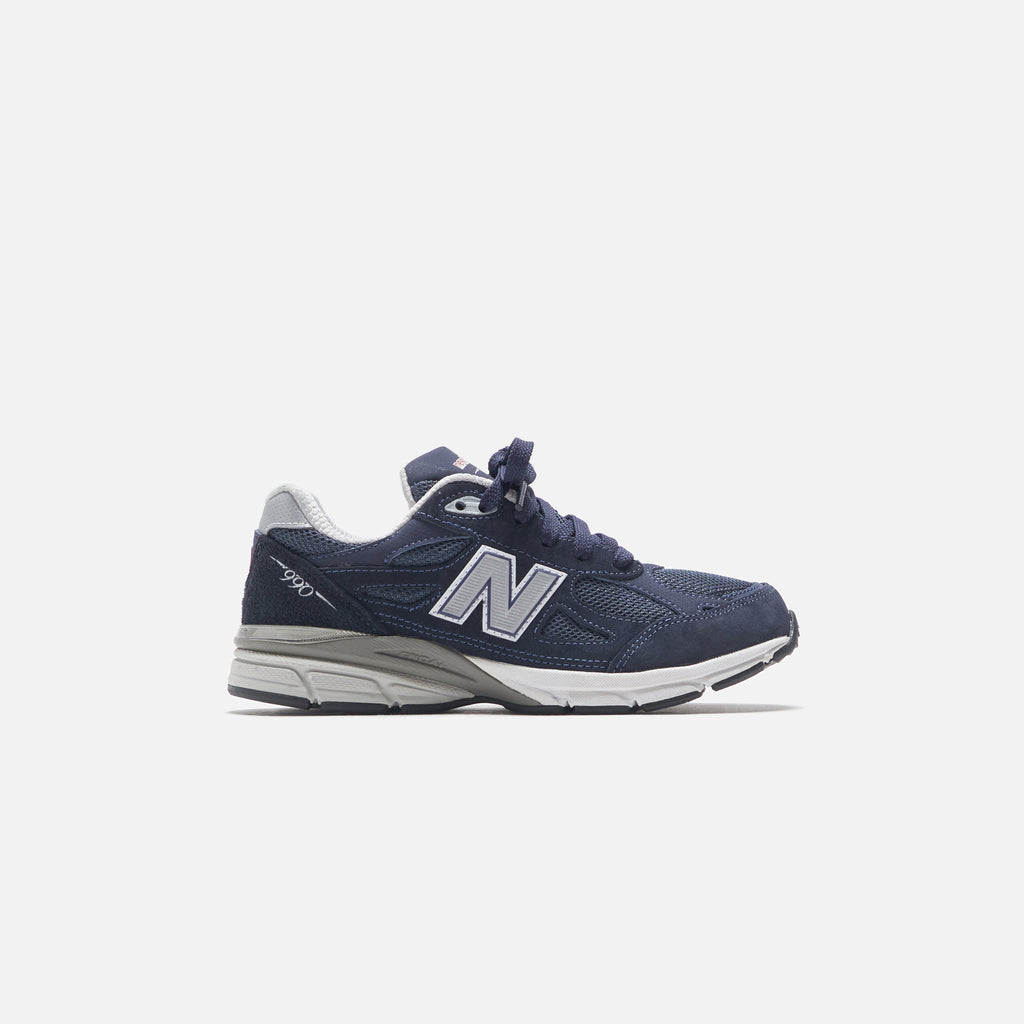 New Balance 990 v3 Pre School Navy Kith