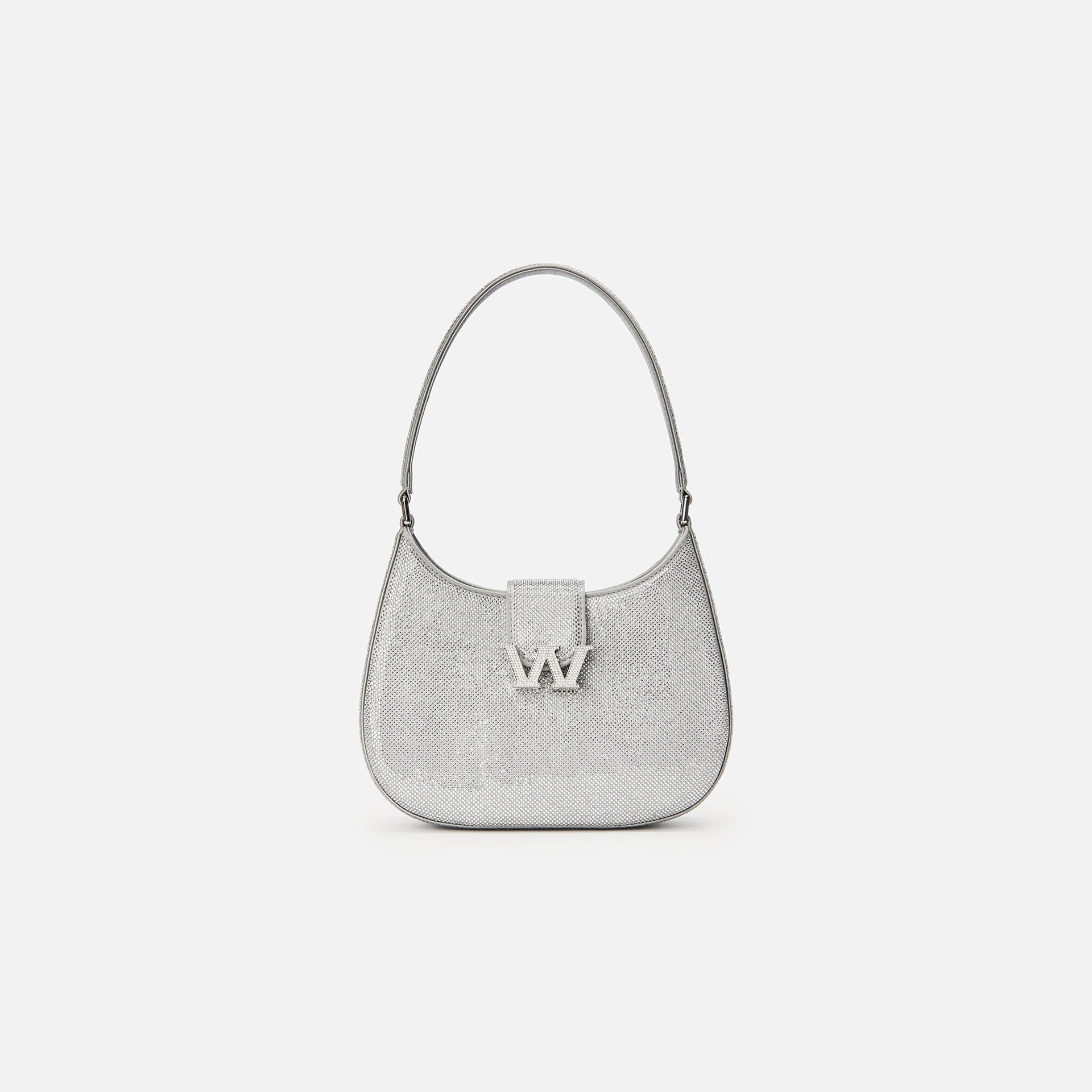 Alexander Wang W Legacy Small Hobo Bag - Silver