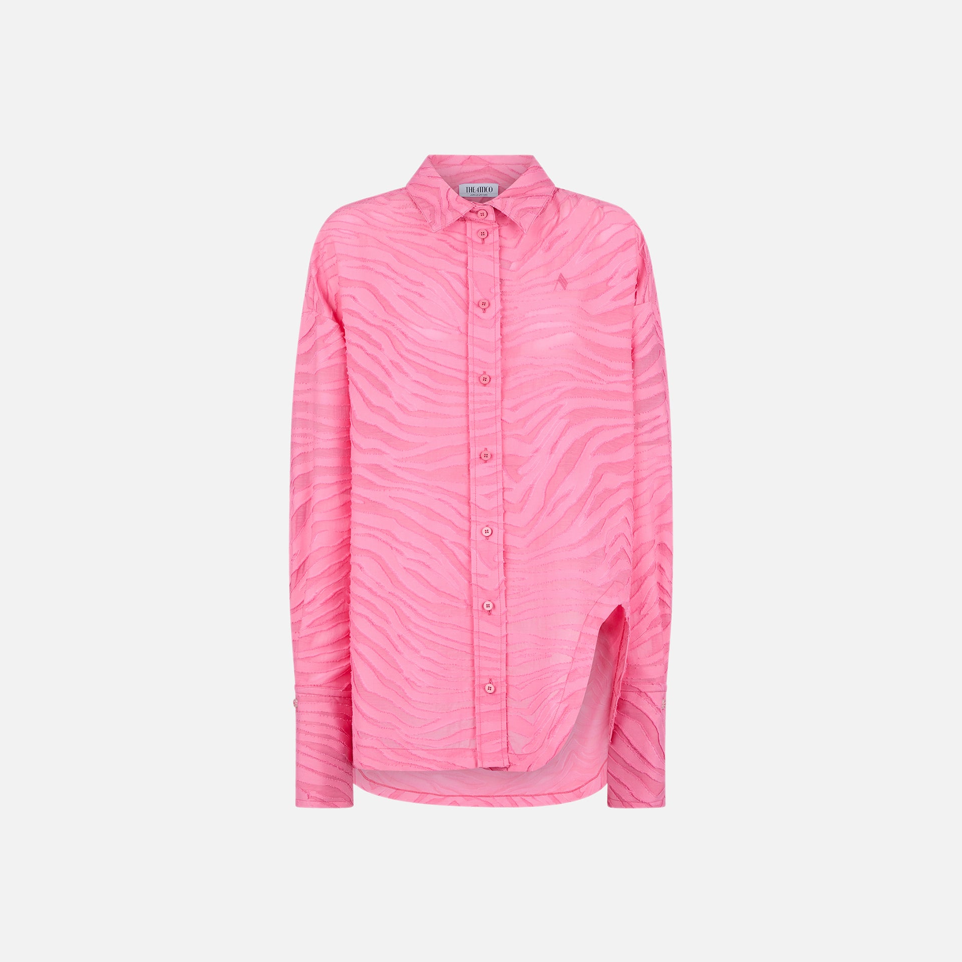 The Attico Diana Shirt - Geranium