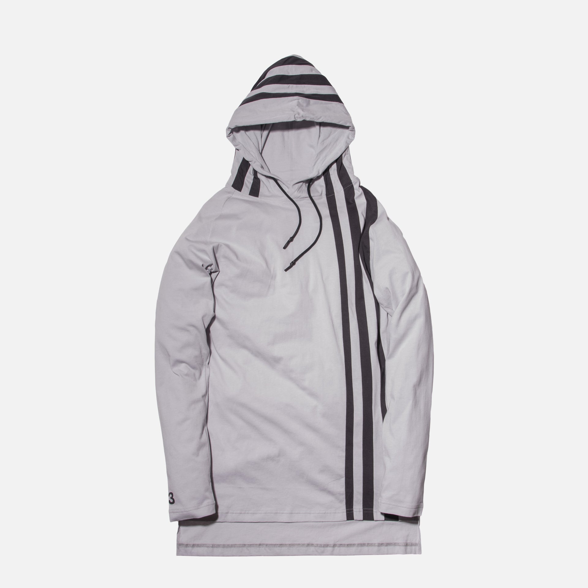 Y-3 3-Stripes Hoodie - Grey