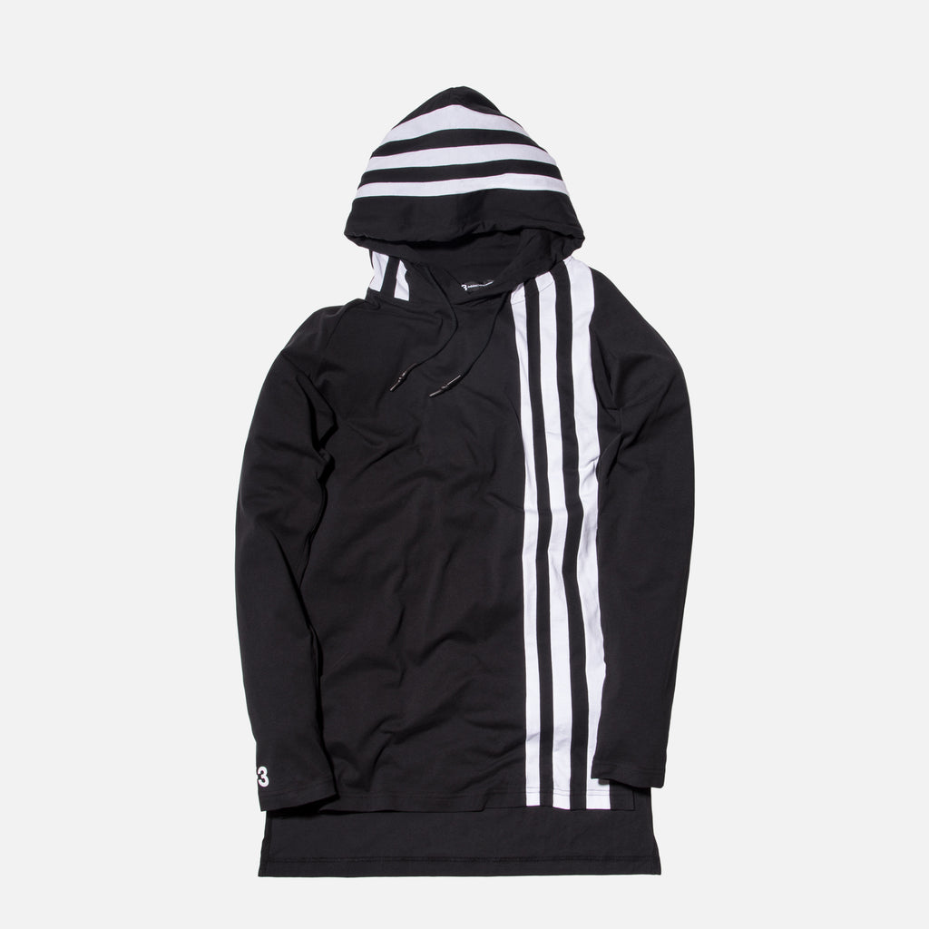 Y-3 3-Stripes Hoodie - Black