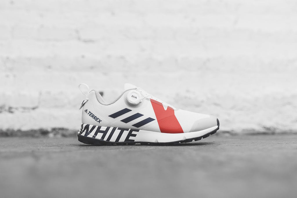 adidas TERREX x White Mountaineering Two BOA Core White Collegiate Navy Red