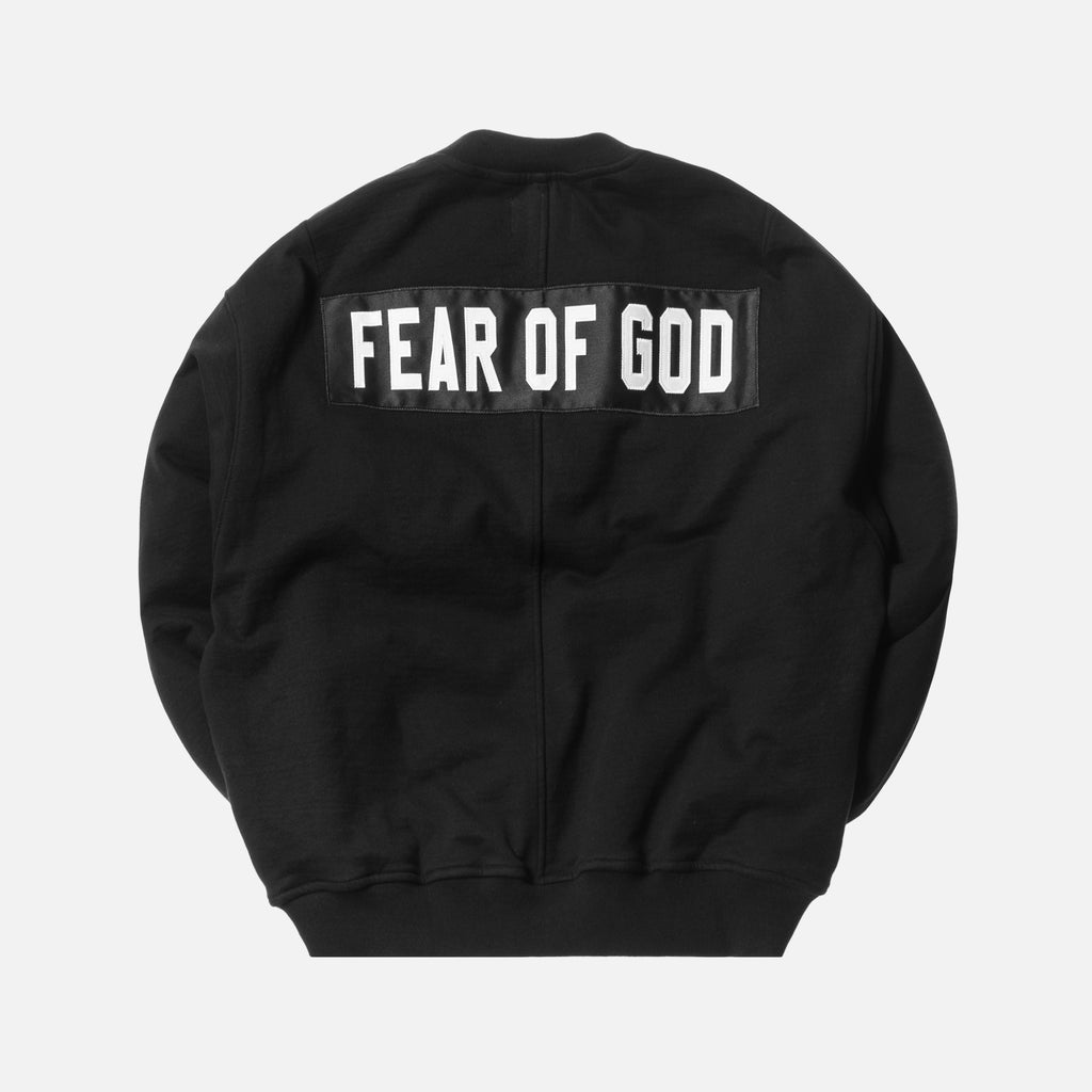 Fear of God 5th Collection Heavy Terry Crewneck - Black