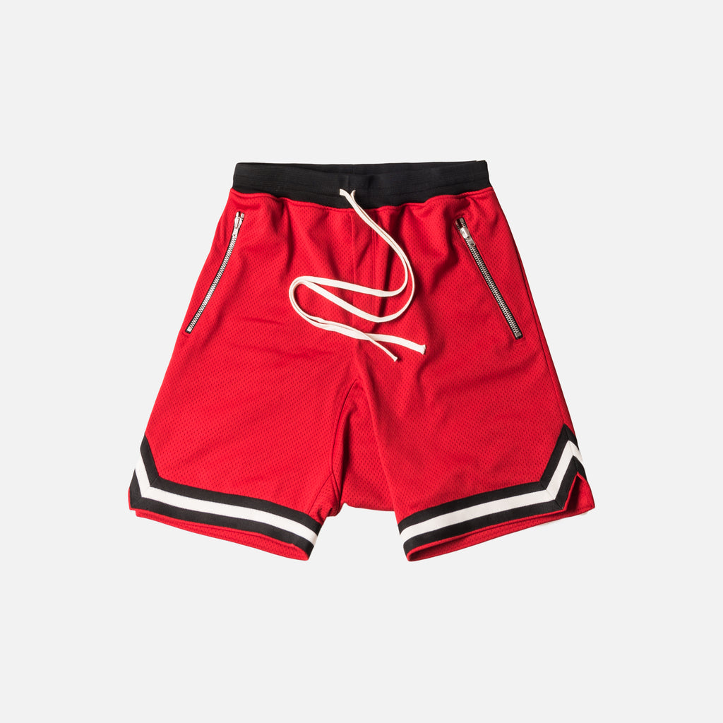 Fear of God 5th Collection Mesh Drop Crotch Short - Red – Kith