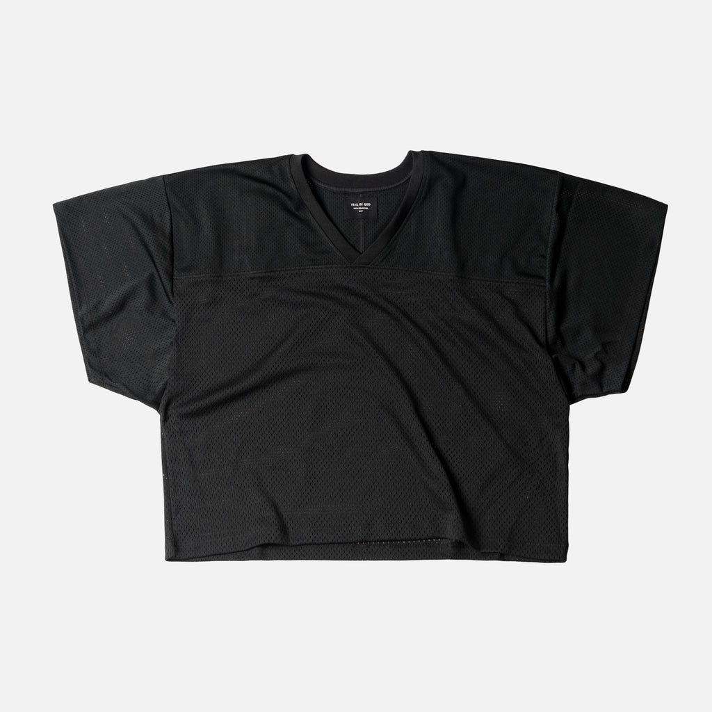 Fear of God 5th Collection Mesh Football Jersey - Black – Kith