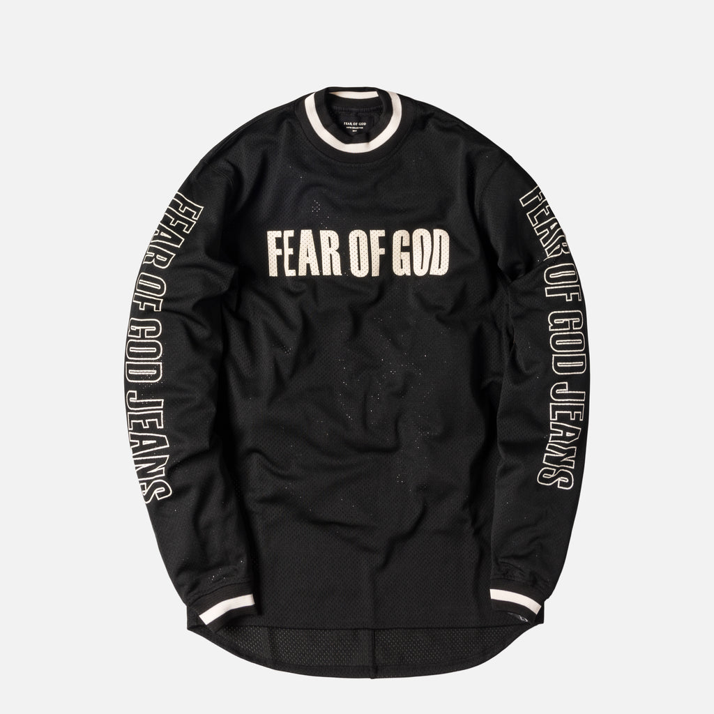 Fear of God 5th Collection Mesh Motocross Jersey - Black