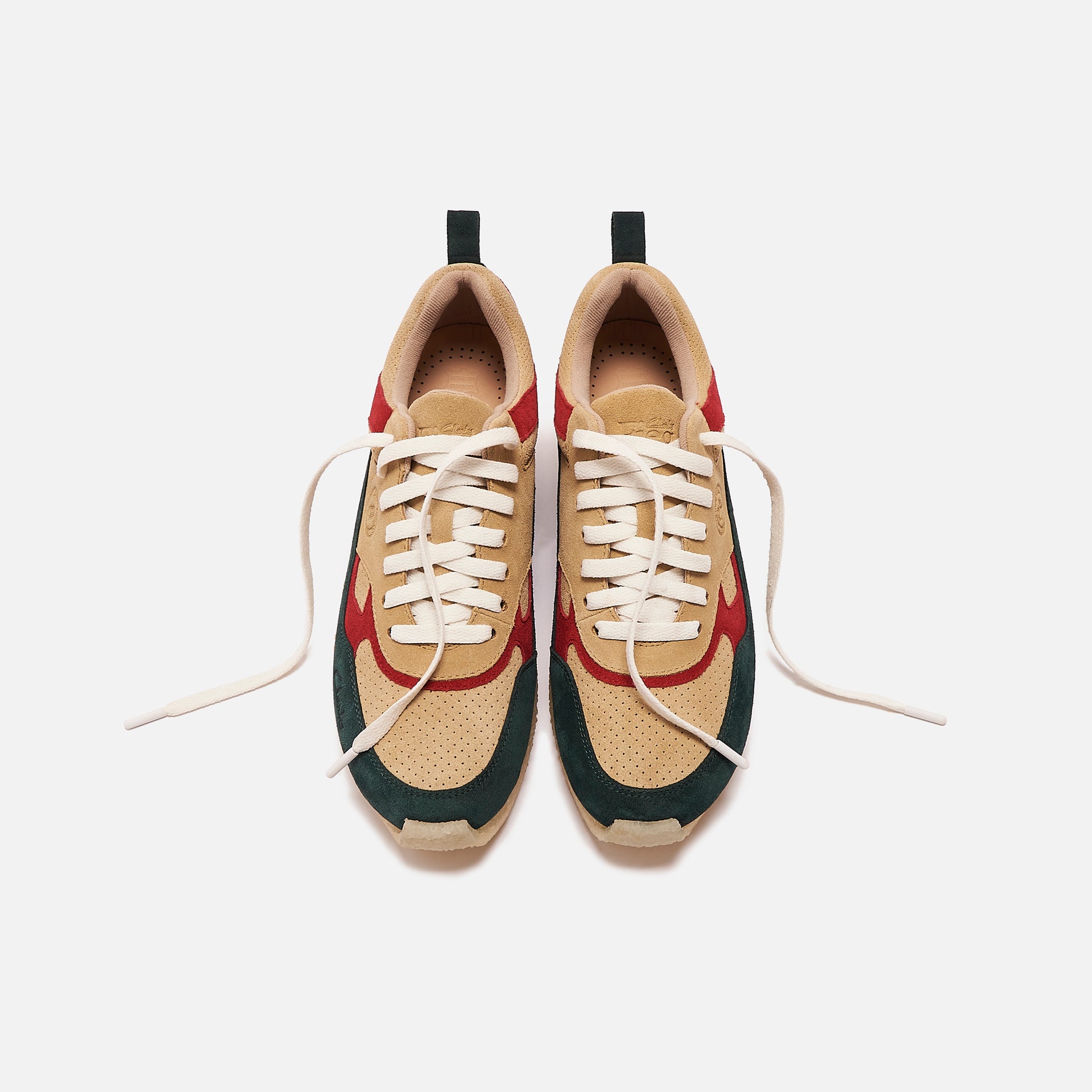 Kith for Clarks Lockhill Suede - Teal Maple Combination