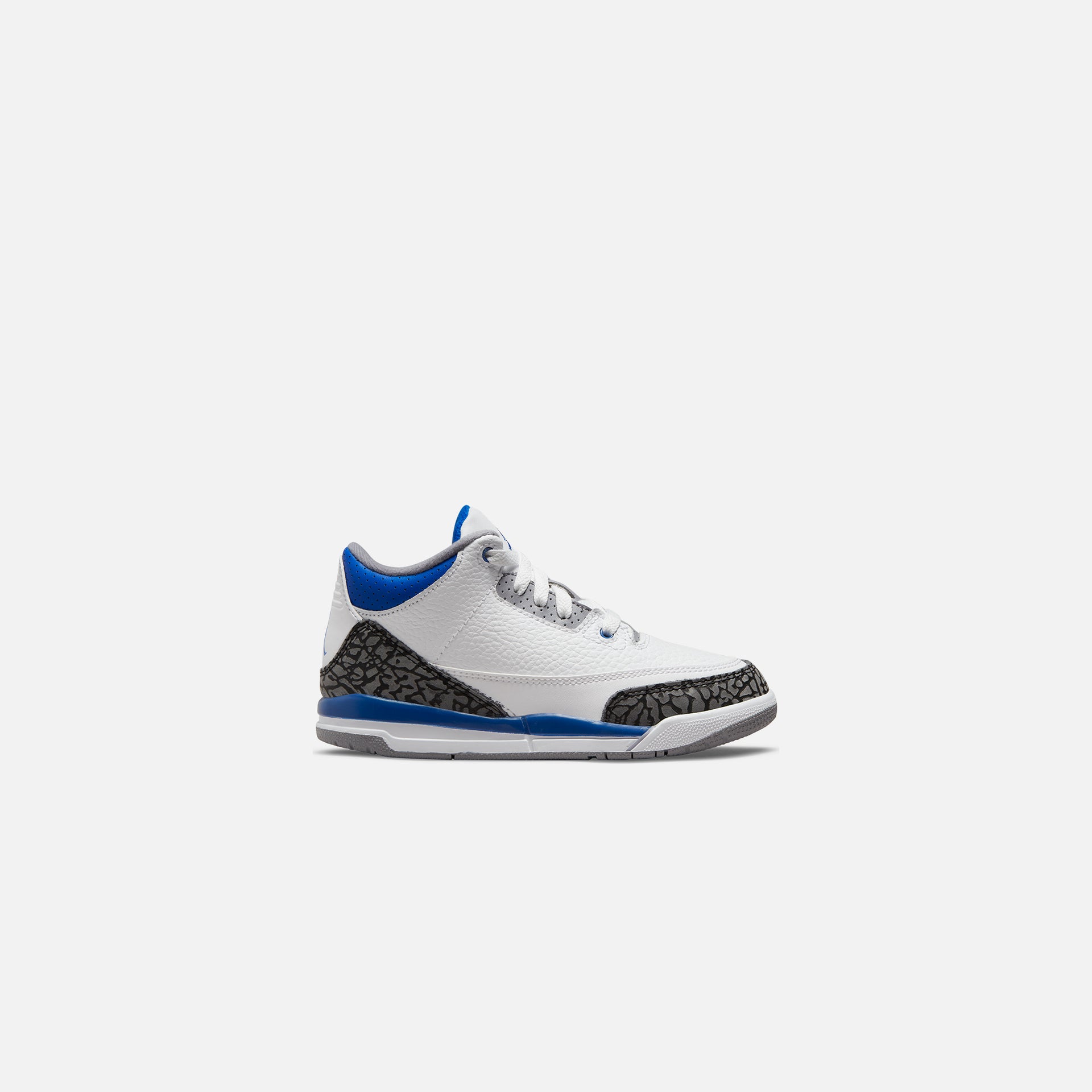 Nike Pre-School Air Jordan 3 Retro - White / Racer Blue / Black / Cement Grey