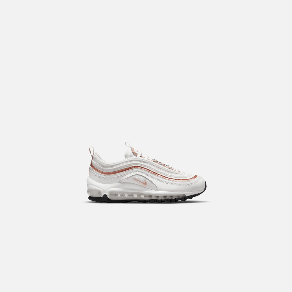 Nike Grade School Air Max 97 - Summit White / White / Off-Noir / Metal â Kith