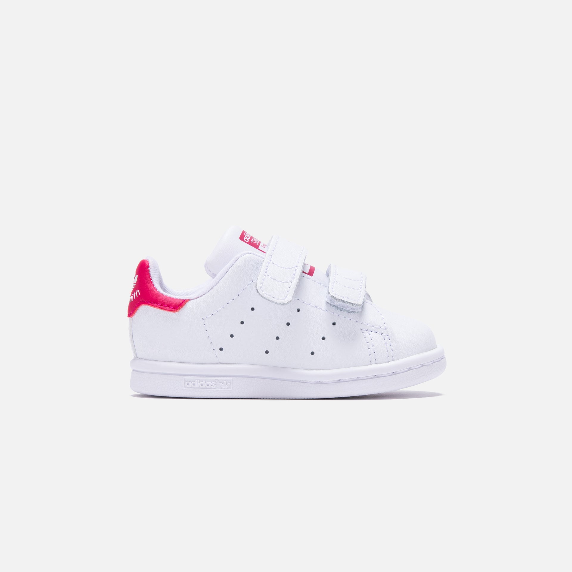 adidas Toddler Stan Smith - White / Pink