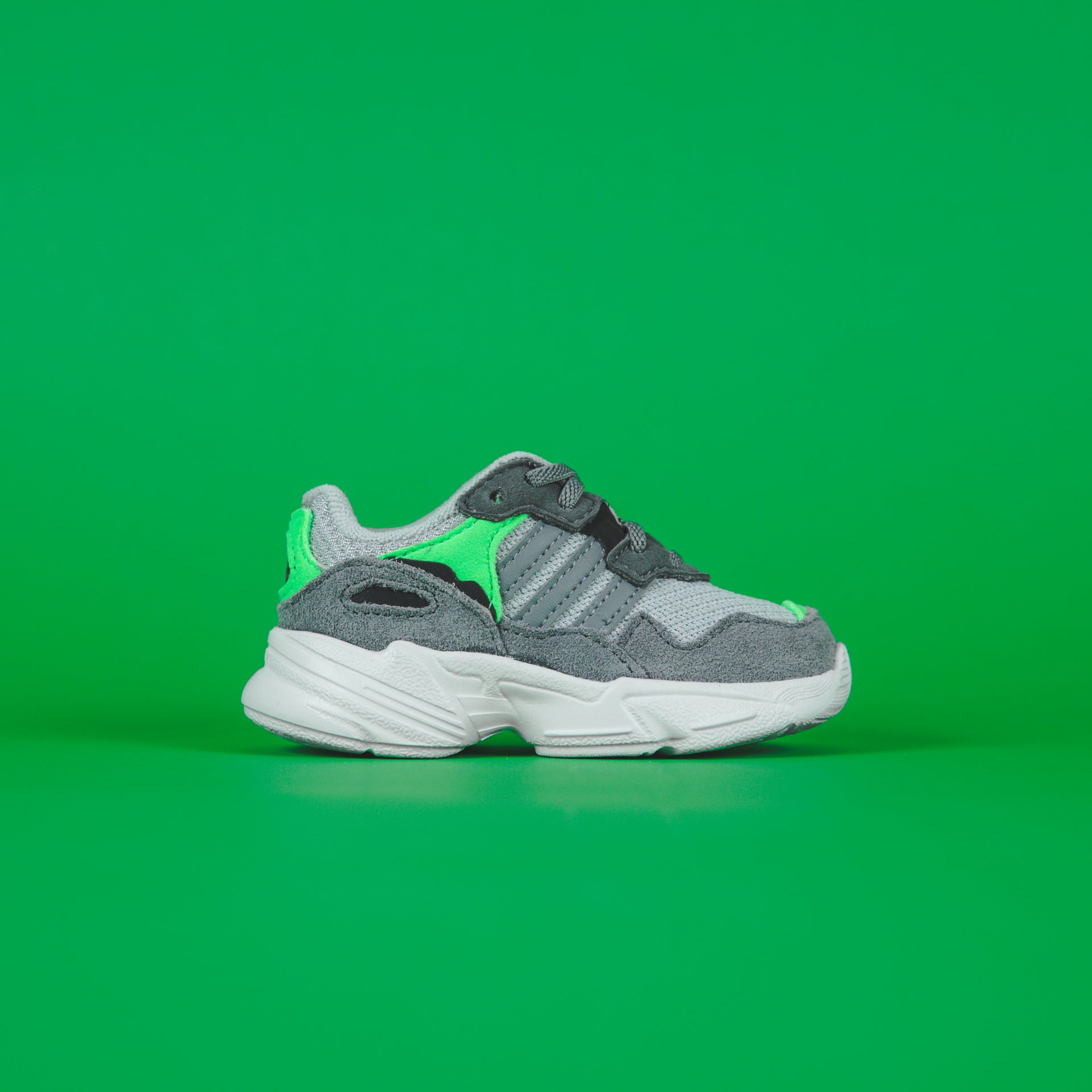 adidas Originals Yung-96 - Grey Two / Grey Three / Shock Green