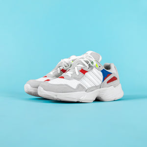 adidas Falcon - White / Crystal White / Active Red