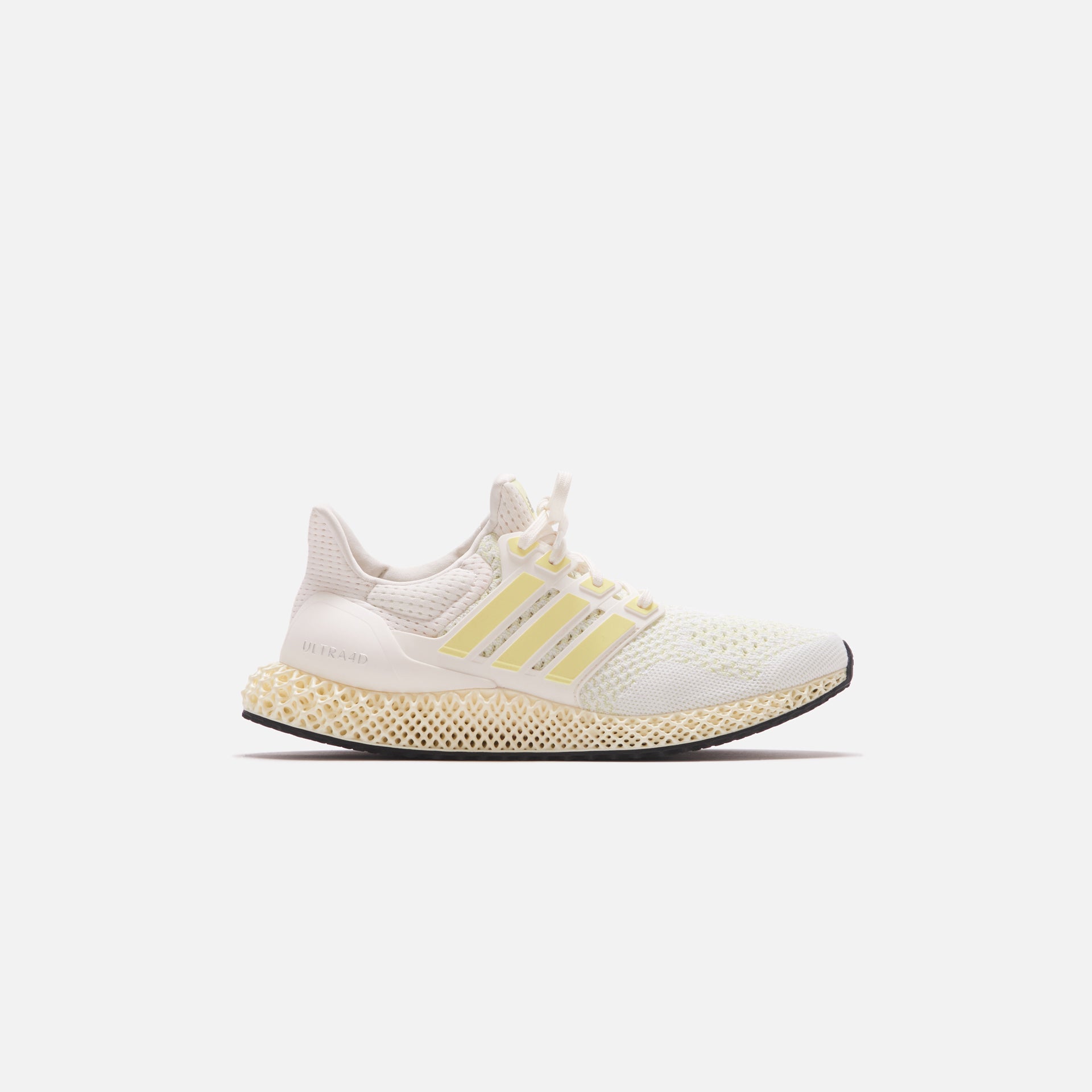 adidas Ultra4D - Core White / Almost Lime / Silver Metallic